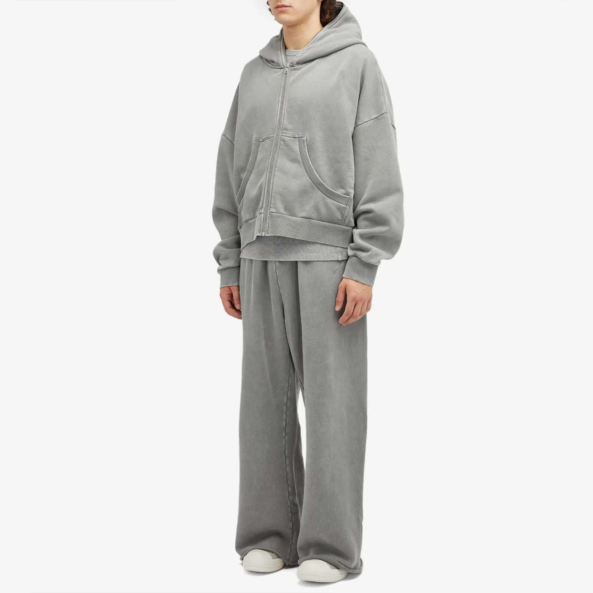 Entire Studios Men's Eternal Full- Zip Hoodie Rhino