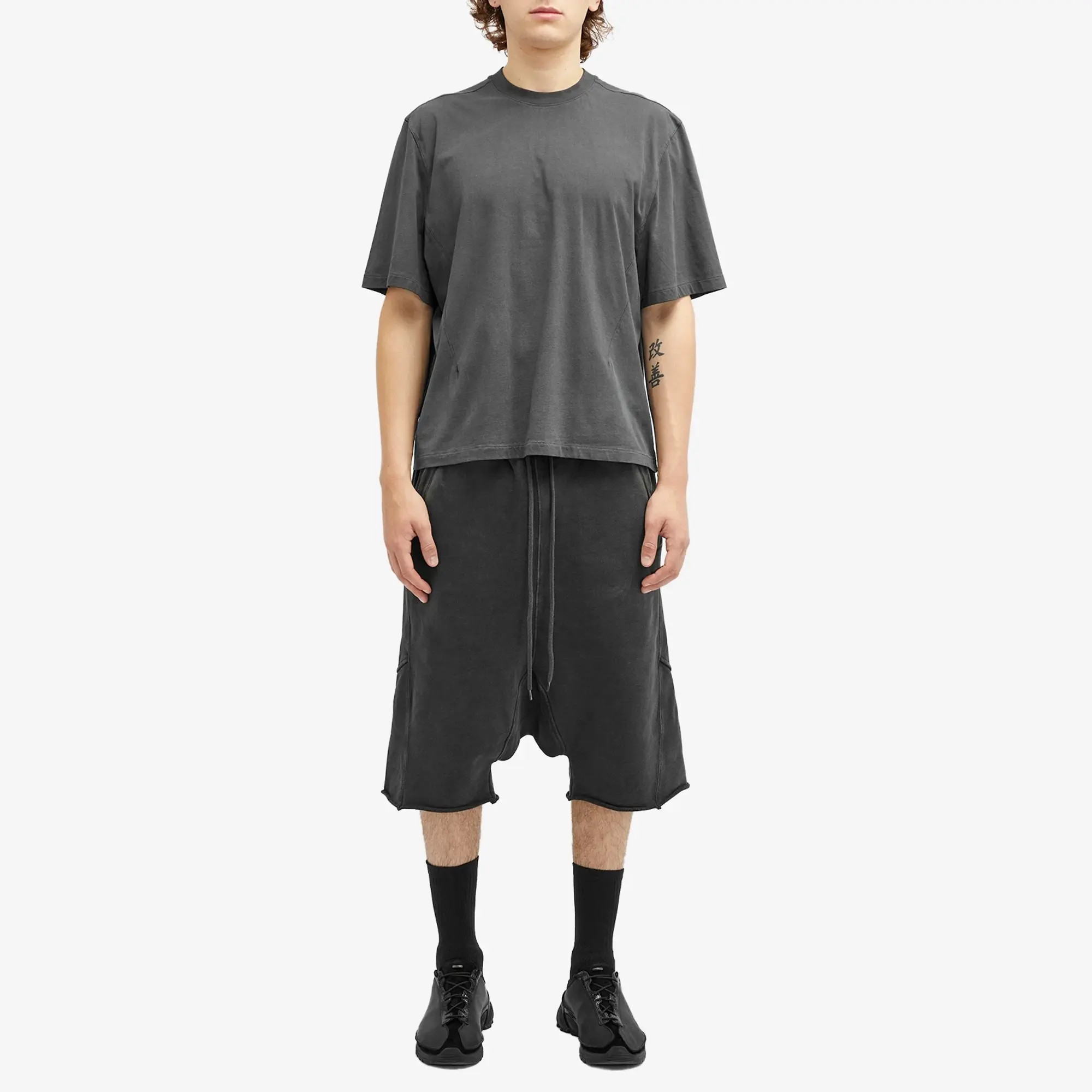 Entire Studios Men's Dart T-Shirt Washed Black