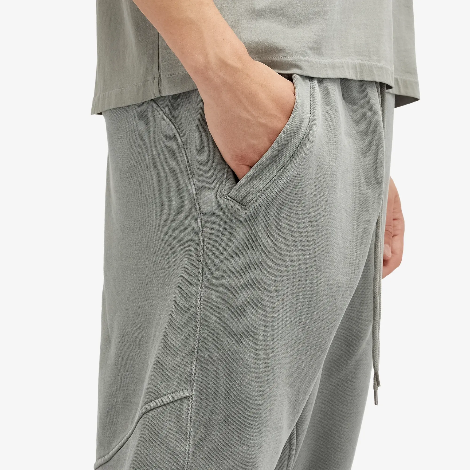 Entire Studios Men's Heavy Drop Crotch Shorts Rhino