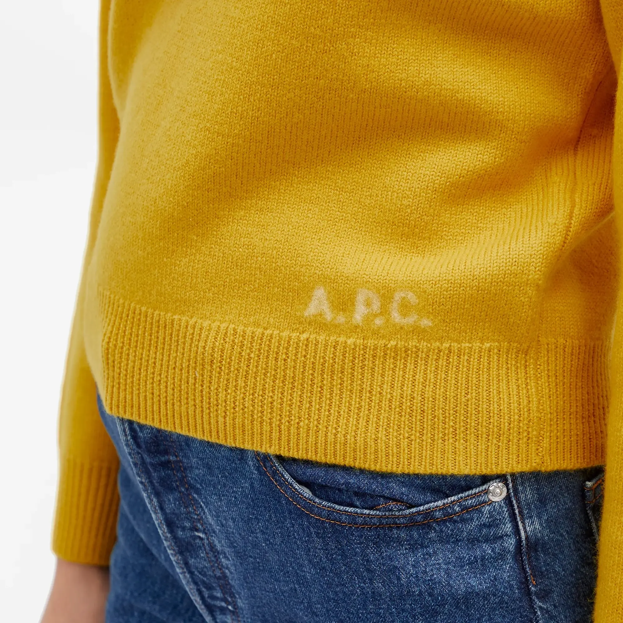 A.P.C. A.P.C Esther Knit Jumper Daa Yellow