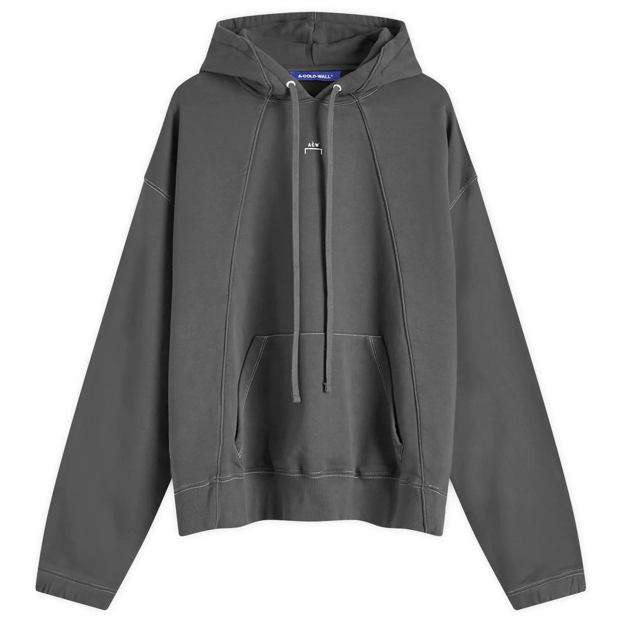 Sweatshirt A-Cold-Wall* Millbank Hoodie Black Onyx Xxl