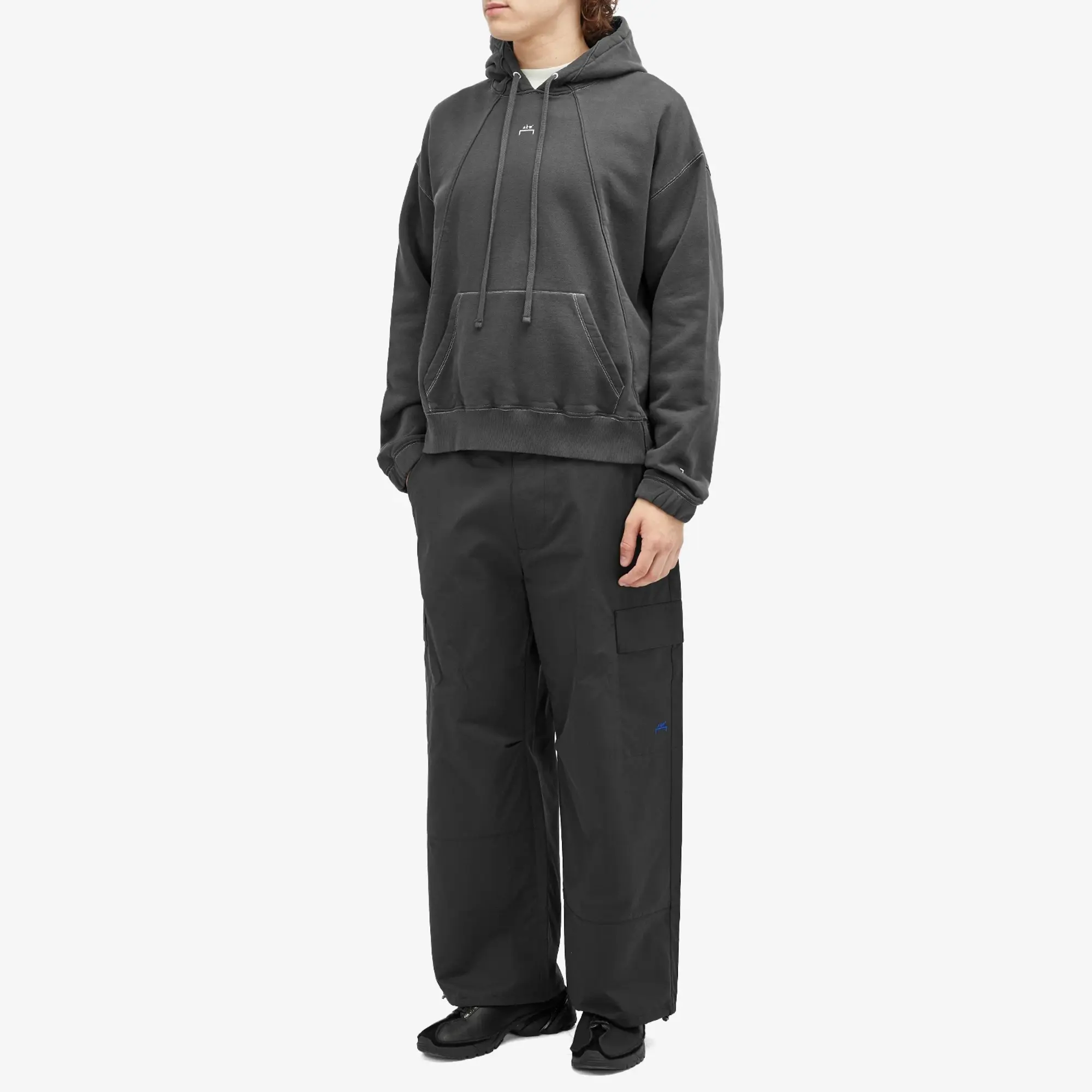 Sweatshirt A-Cold-Wall* Millbank Hoodie Black Onyx Xxl