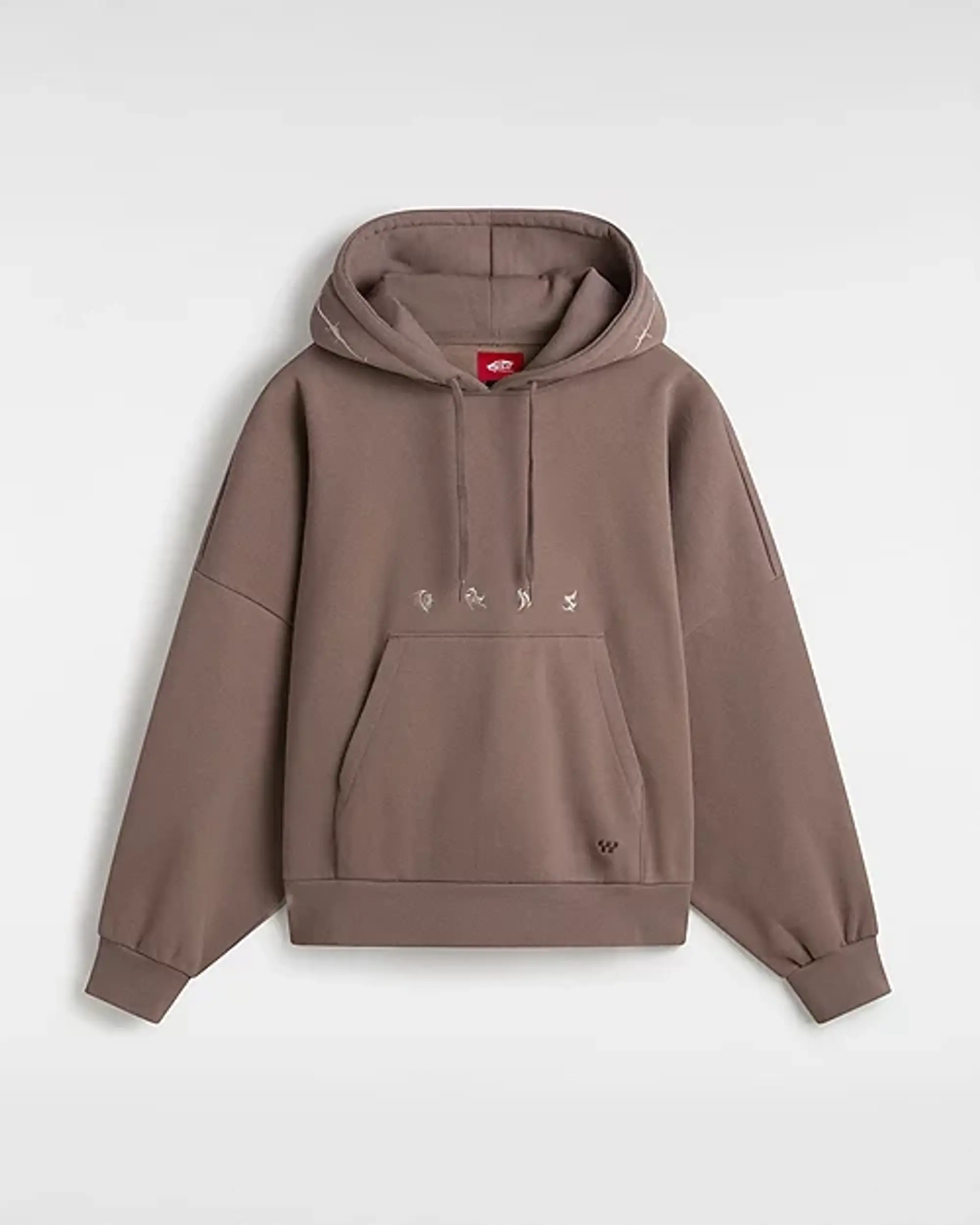 Vans - Skate Wire Loose Pullover Hoodie, Woman, Brown