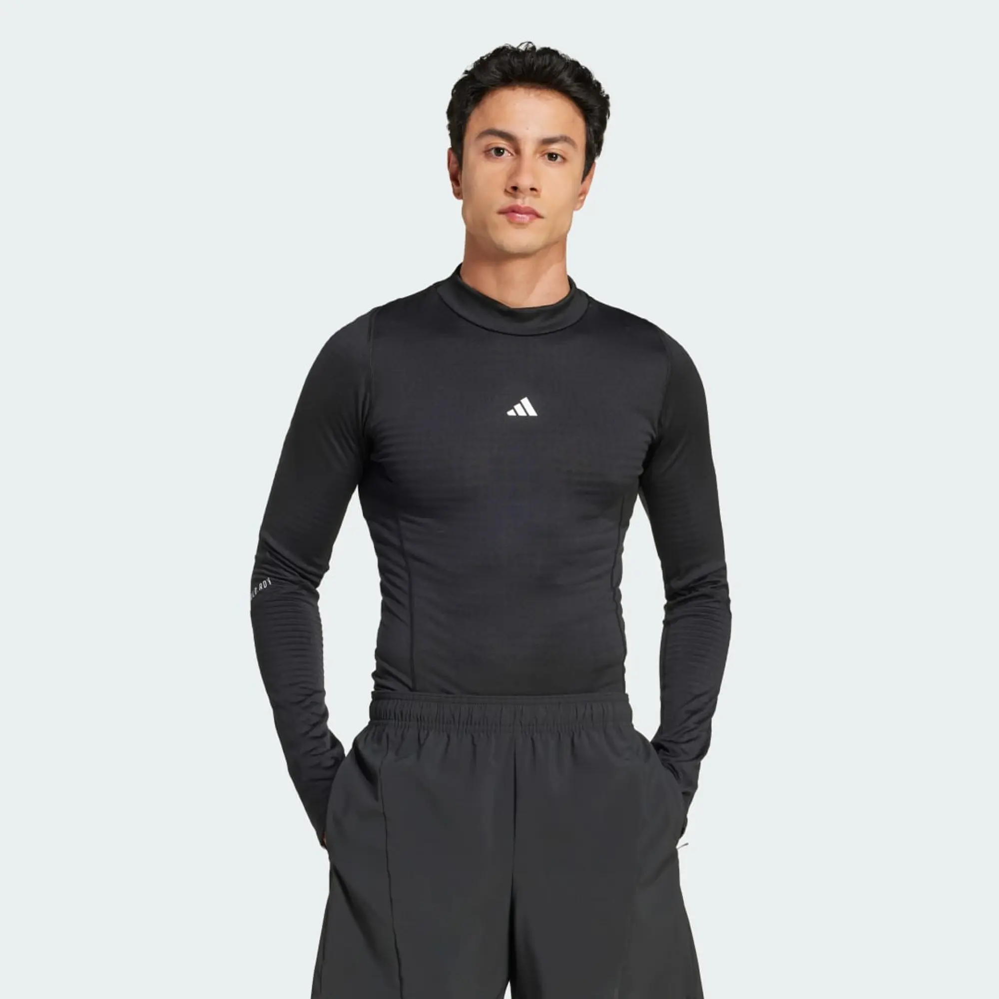 adidas Men TECHFIT COLD.RDY Training Long Sleeve Tee