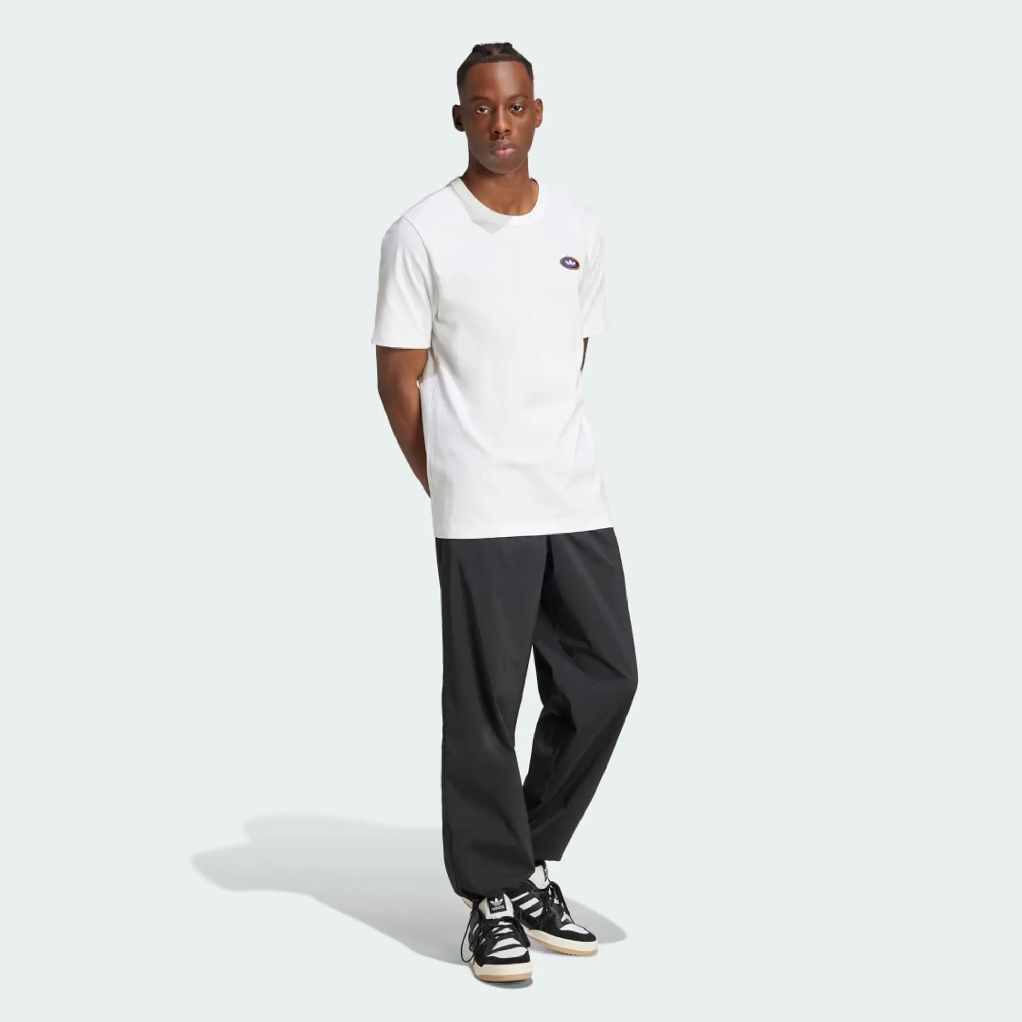 Adidas Originals Archive Graphic T-Shirt In White