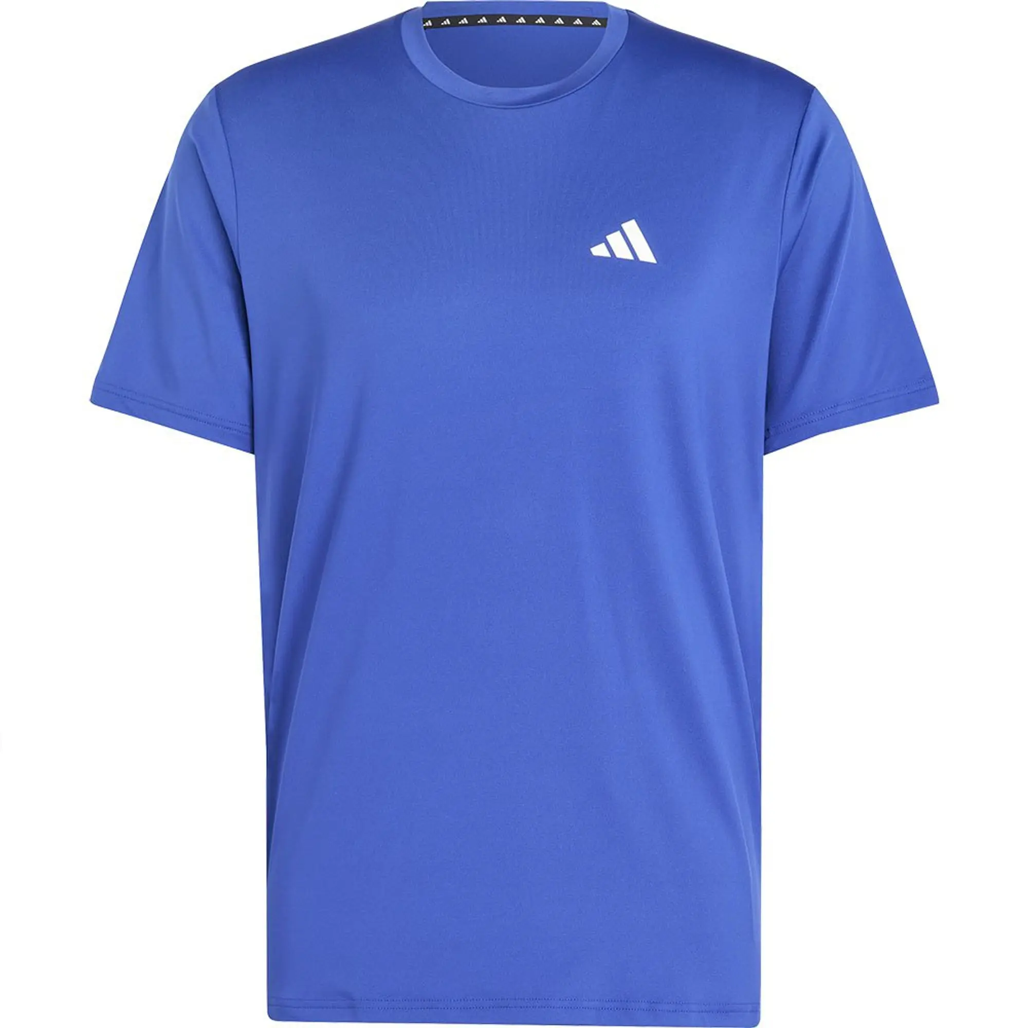 adidas  Train Essentials Stretch Training T-Shirt  men's T shirt in Blue