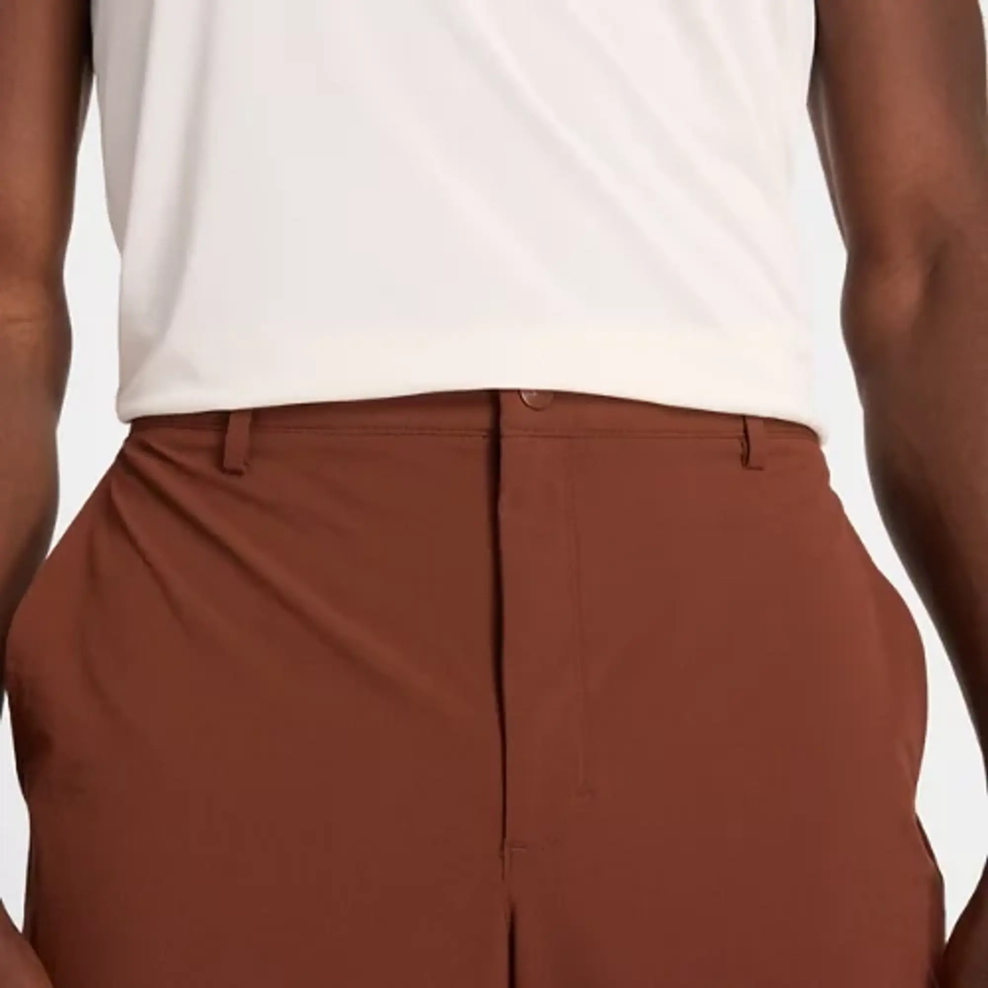 New Balance Men's Athletics Ripstop Standard Tapered Pant 32 in Brown Polywoven