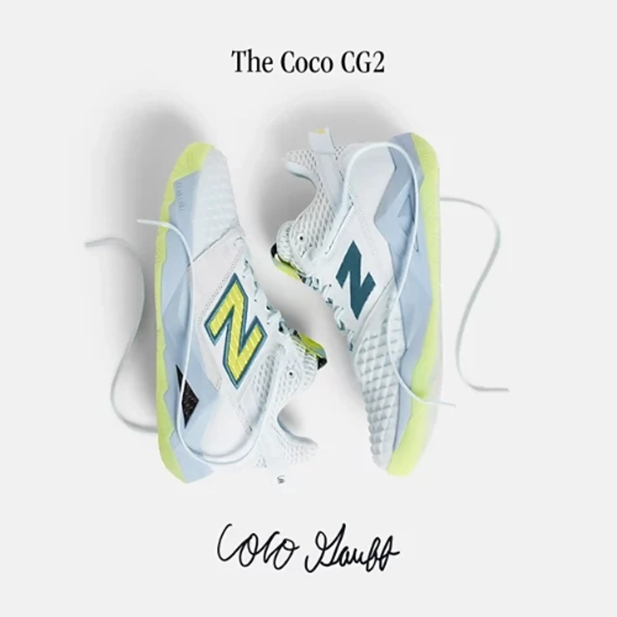 New Balance Women's Coco CG2 in Blue/Yellow Synthetic