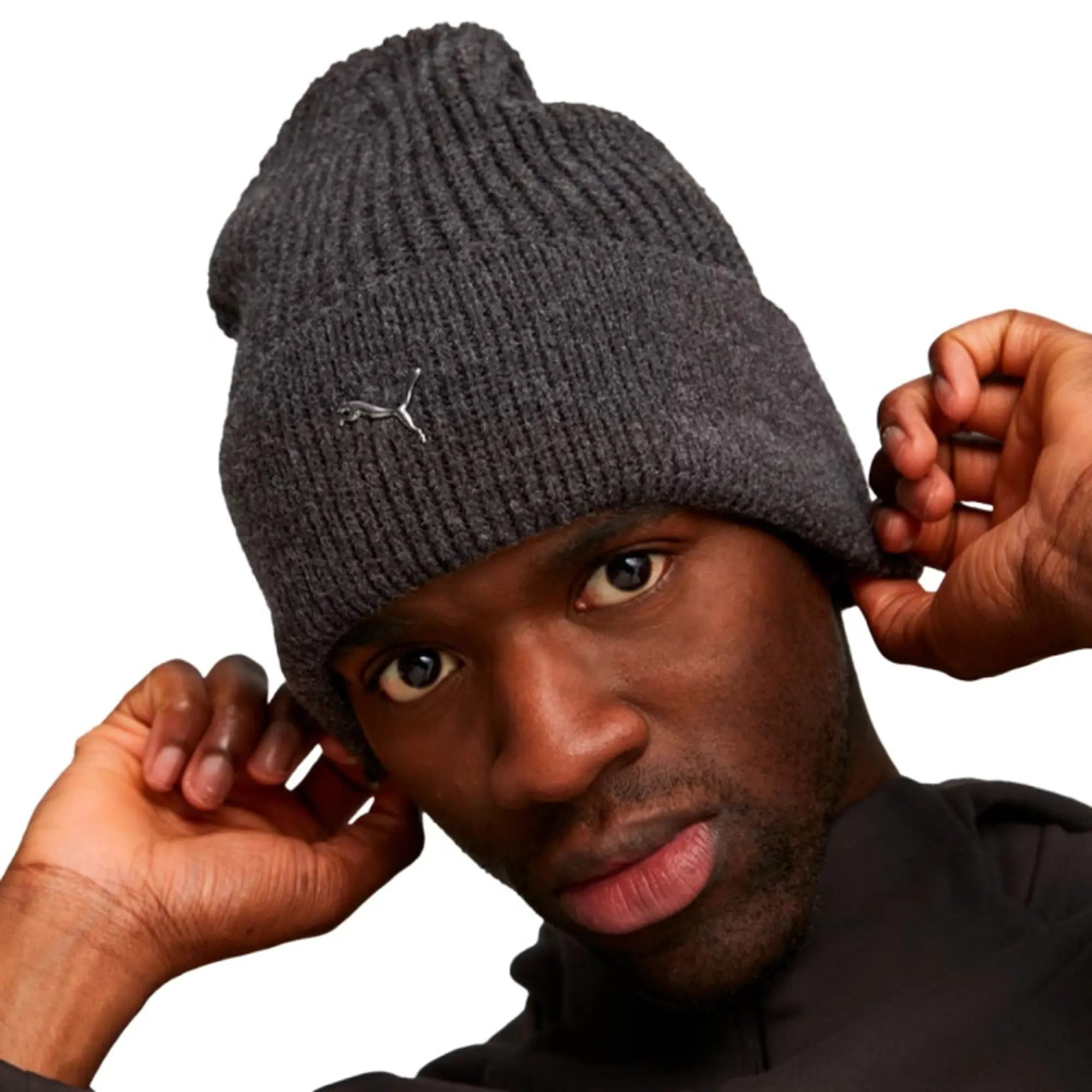 Puma Metal Cat Beanie - Black