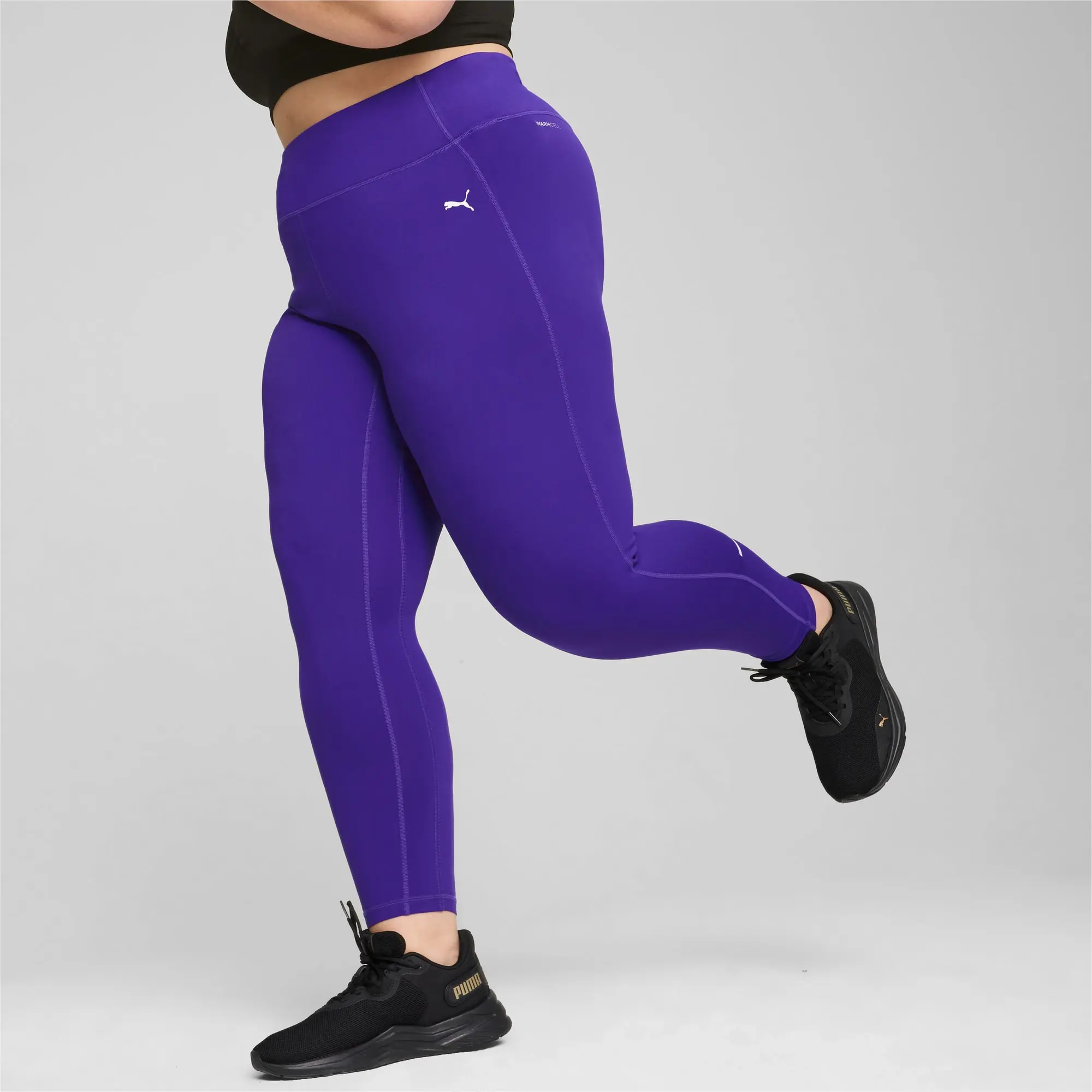 PUMA Women's RUN Microfleece Tights - Lapis Lazuli - L - Blue - Size: Large