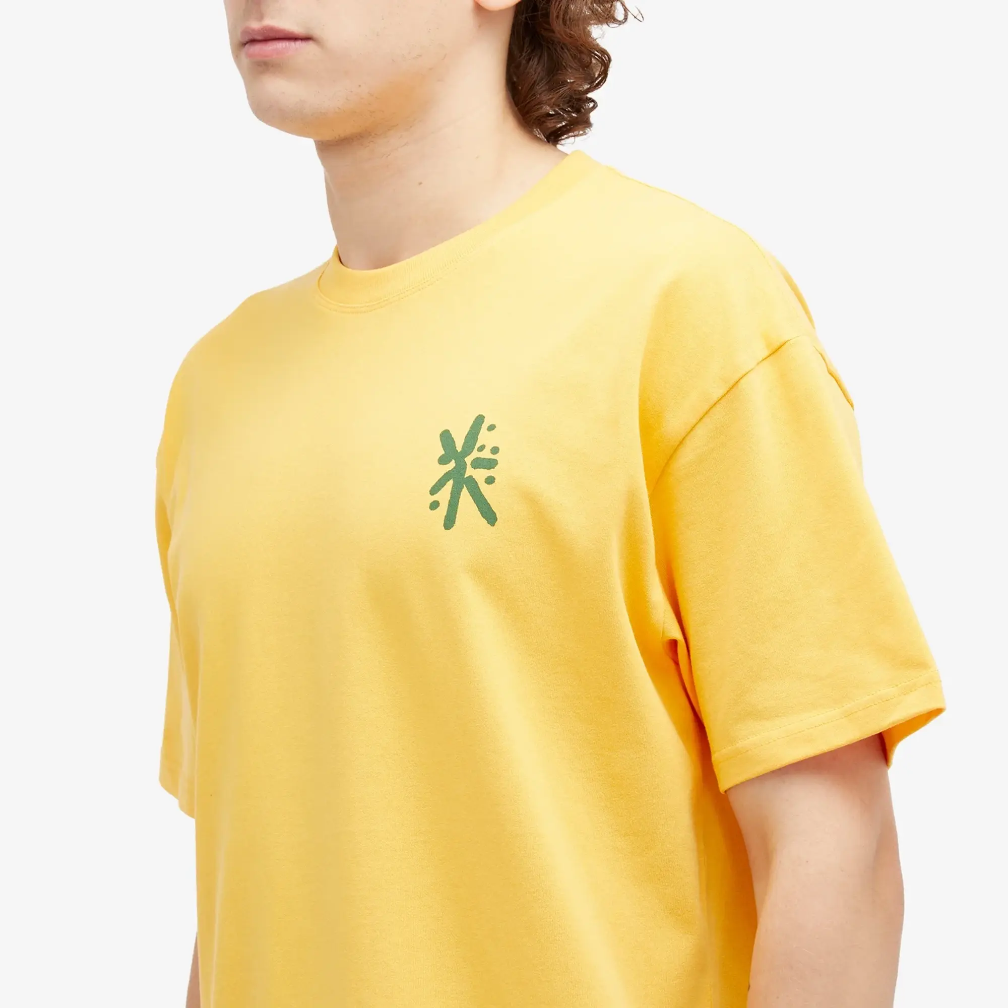 Polar Skate Co. Men's Cosmic T-Shirt Yellow