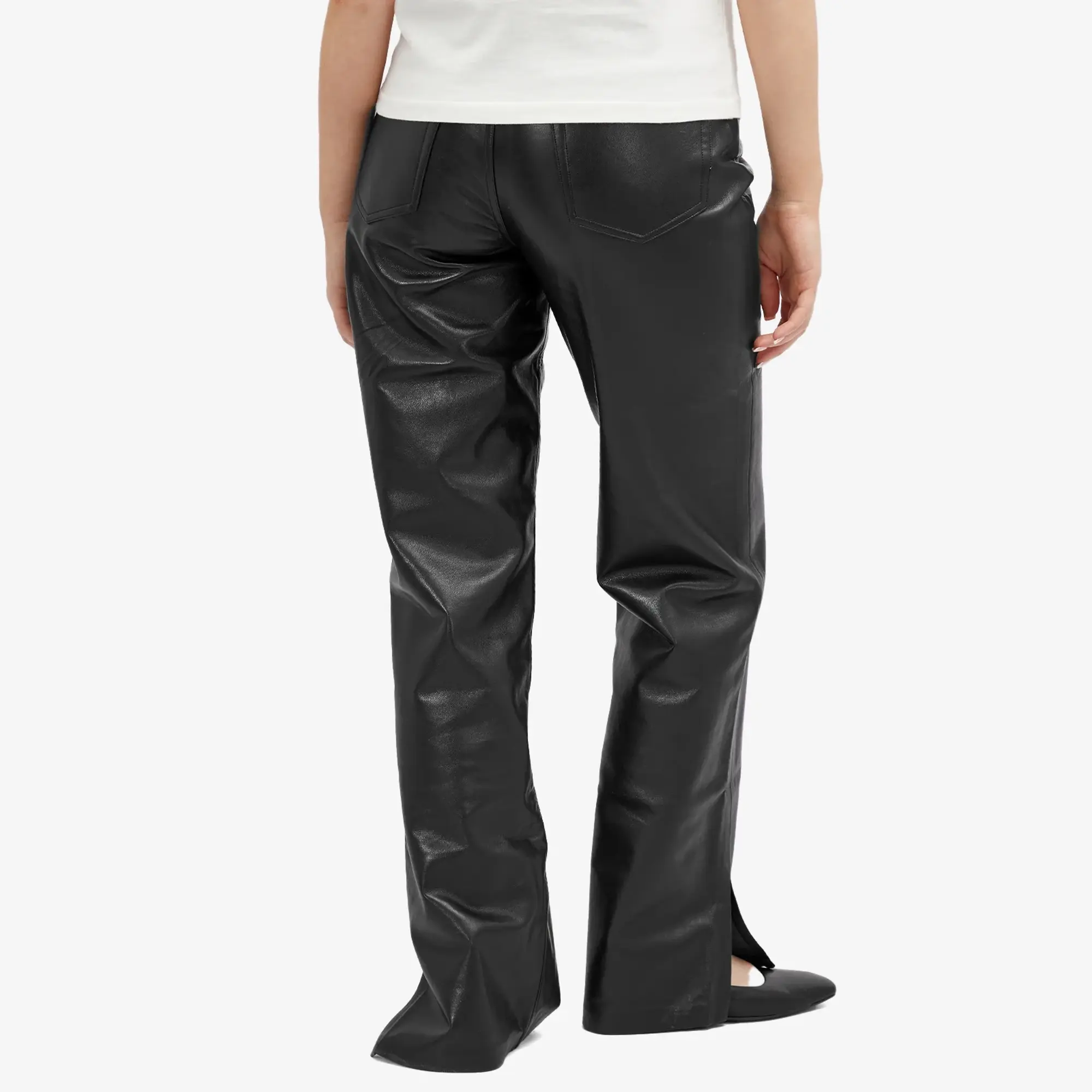 Anine Bing Women's Roy Pant Black