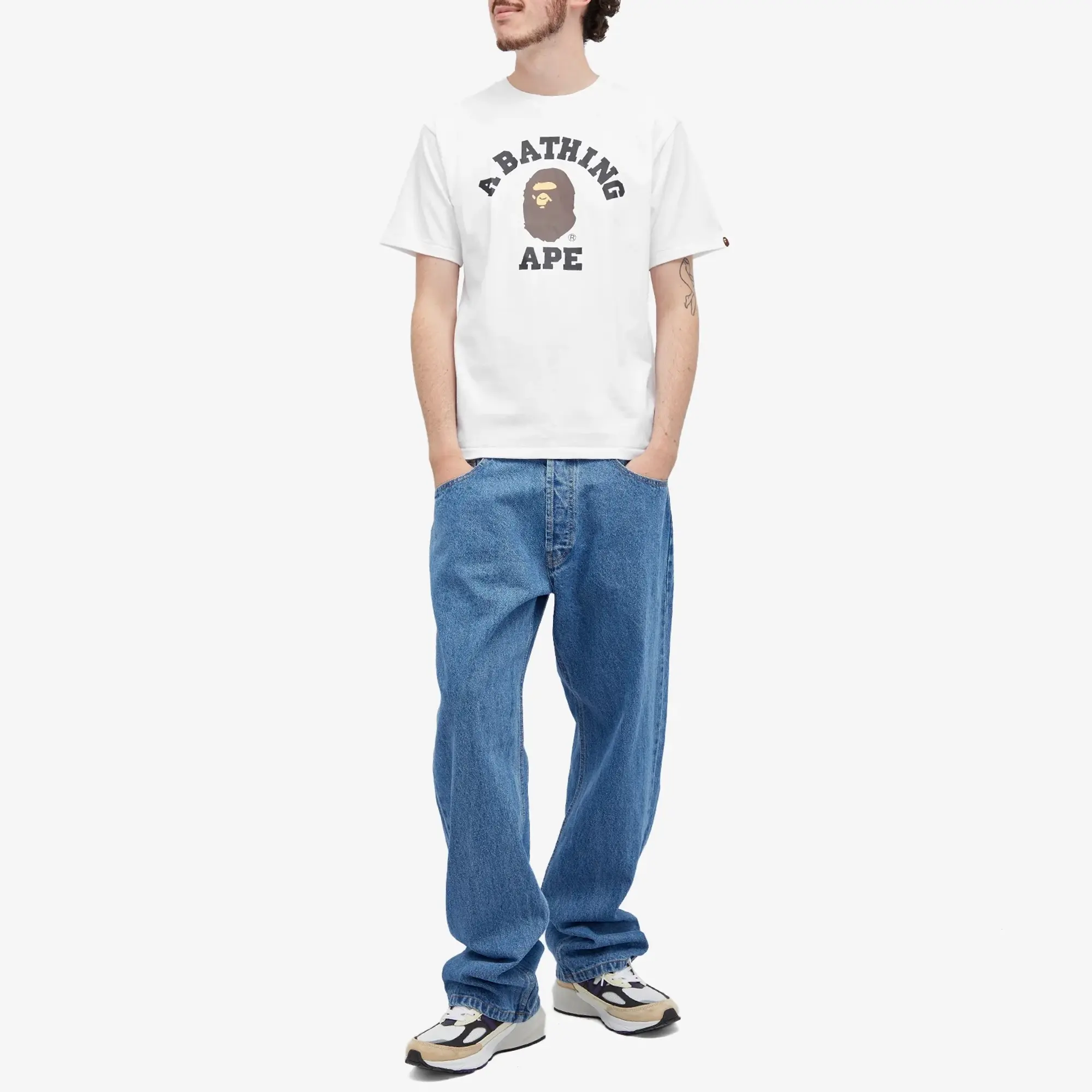 A Bathing Ape COLLEGE TEE