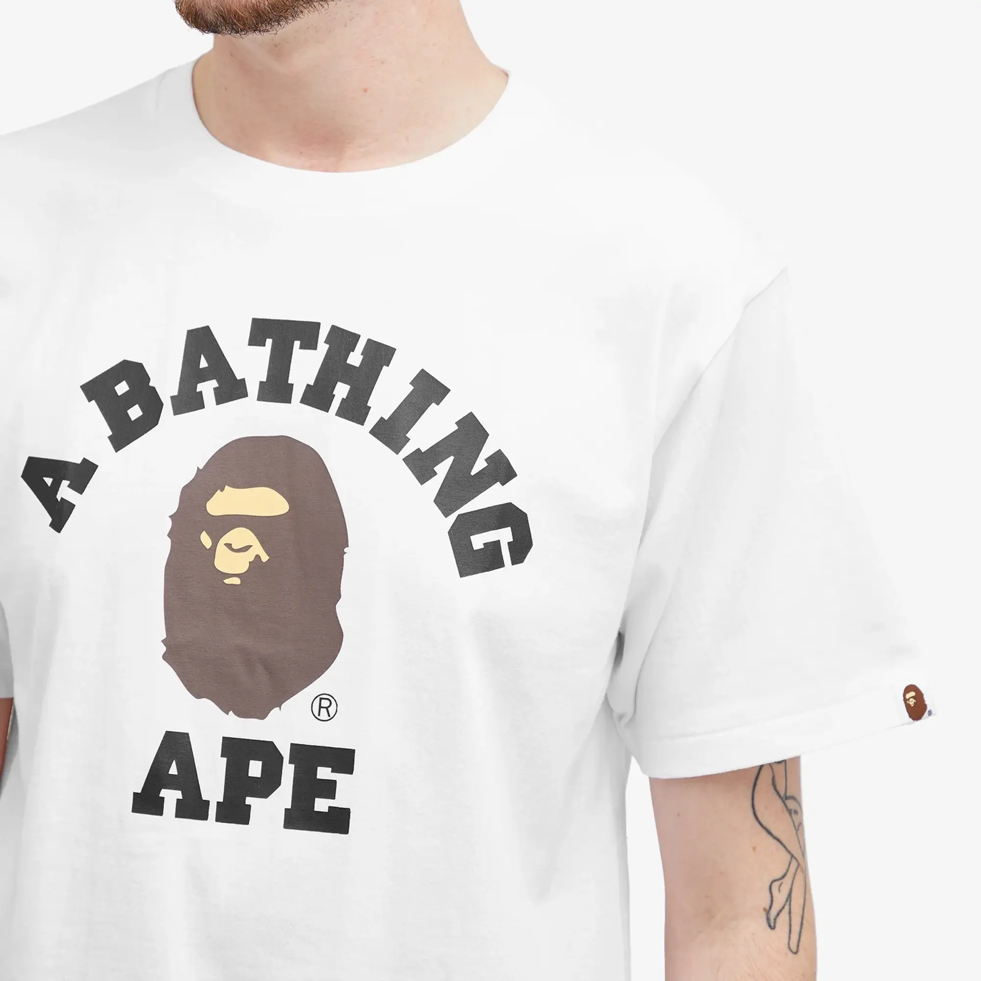 A Bathing Ape COLLEGE TEE