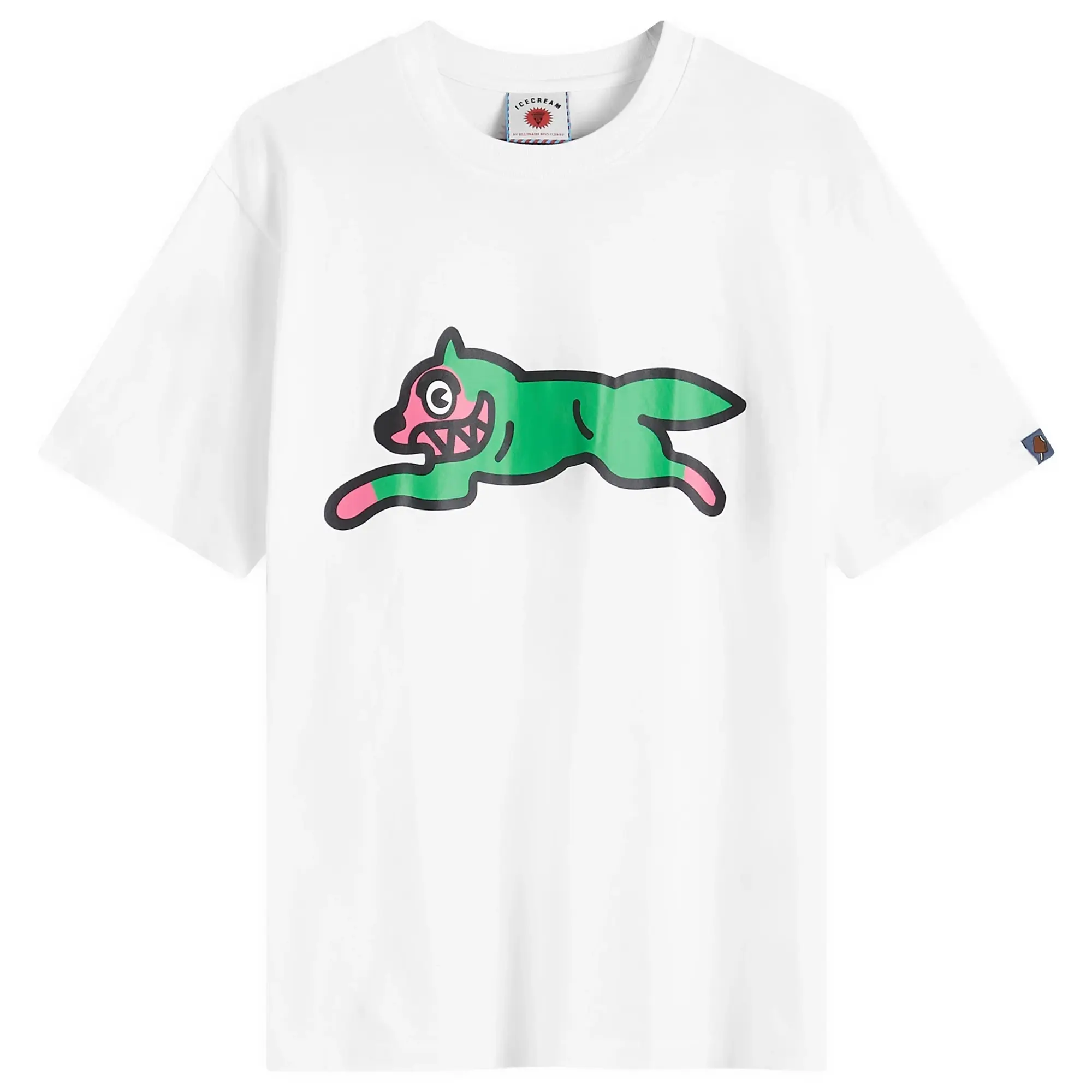ICECREAM Running Dog T-Shirt, White