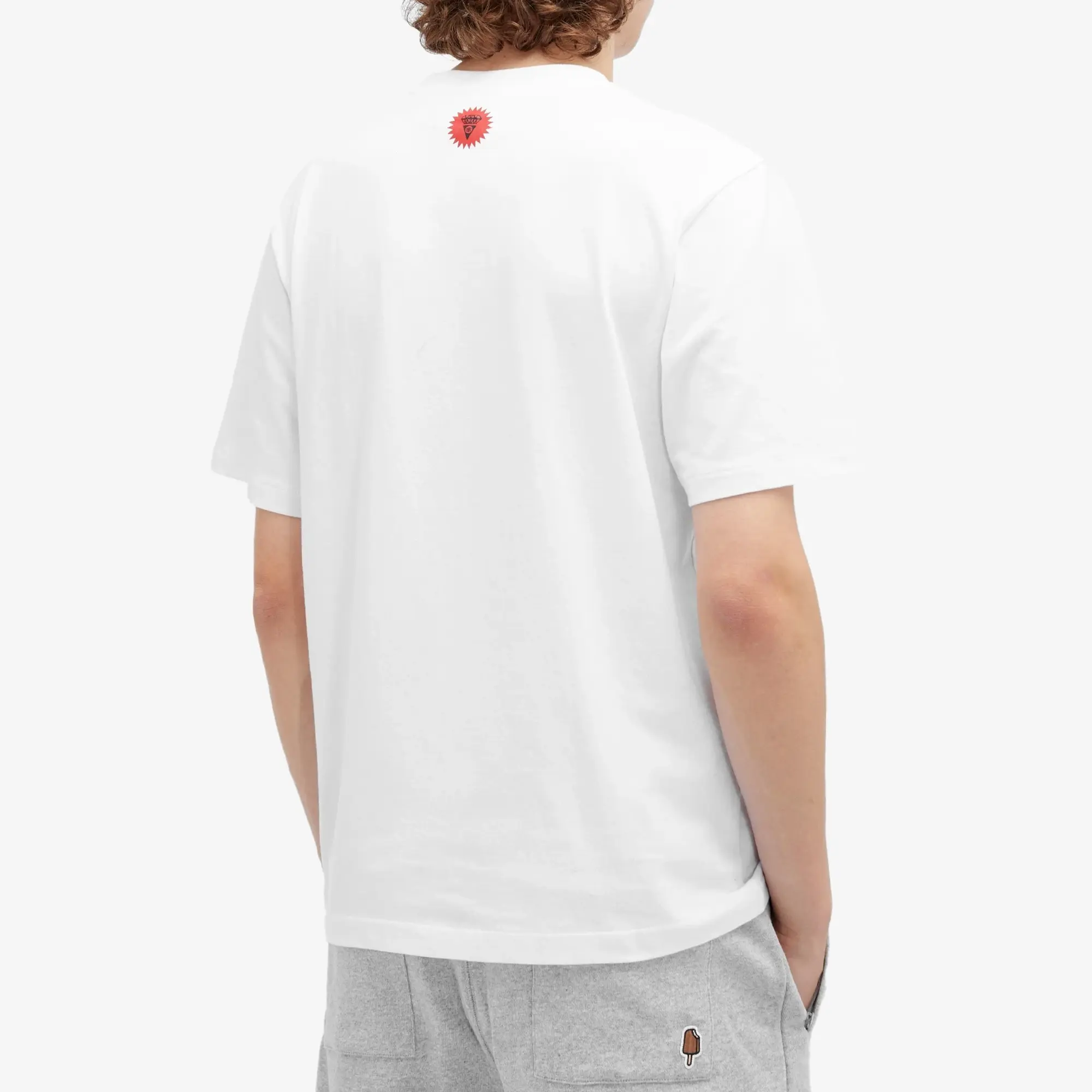 ICECREAM Running Dog T-Shirt, White