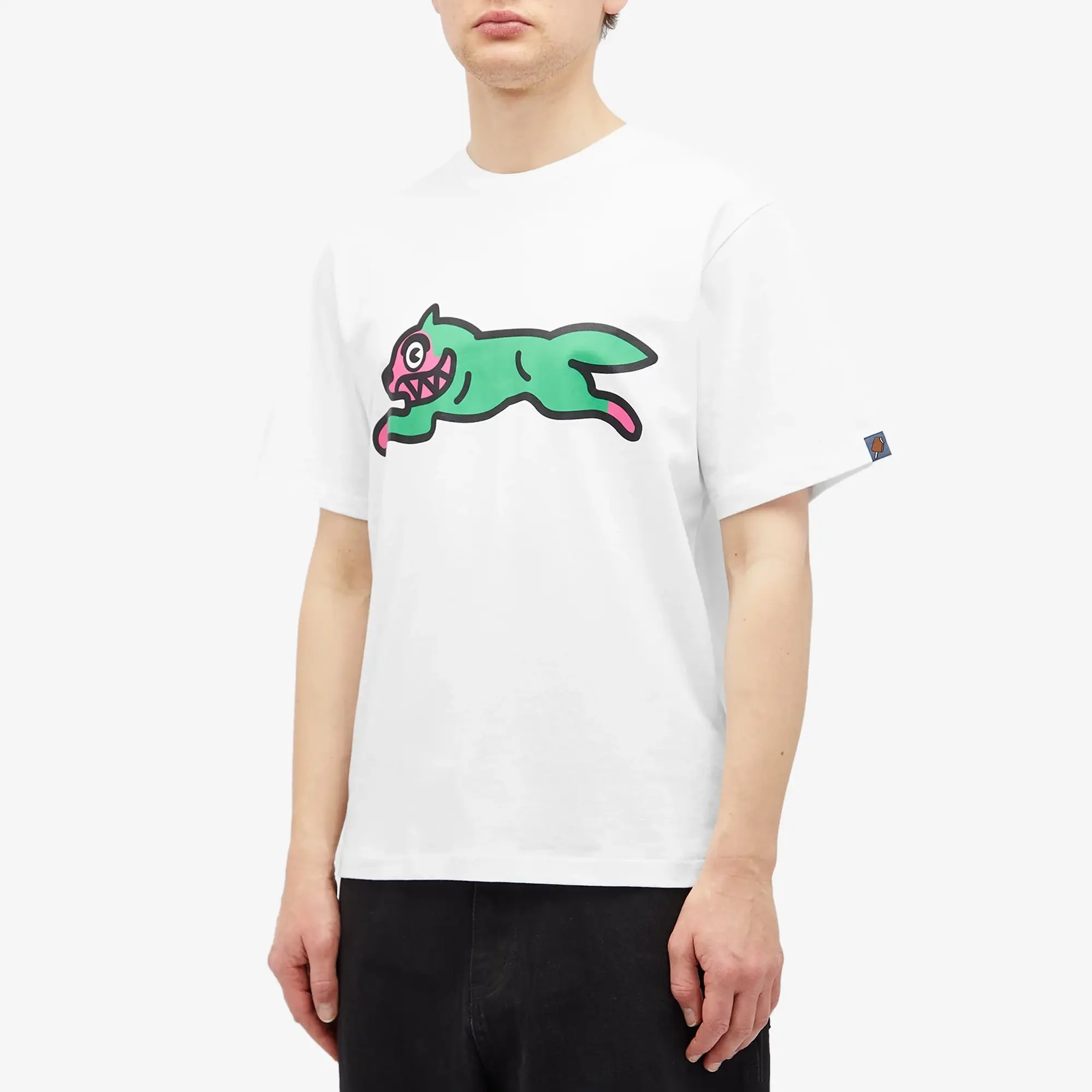 ICECREAM Running Dog T-Shirt, White