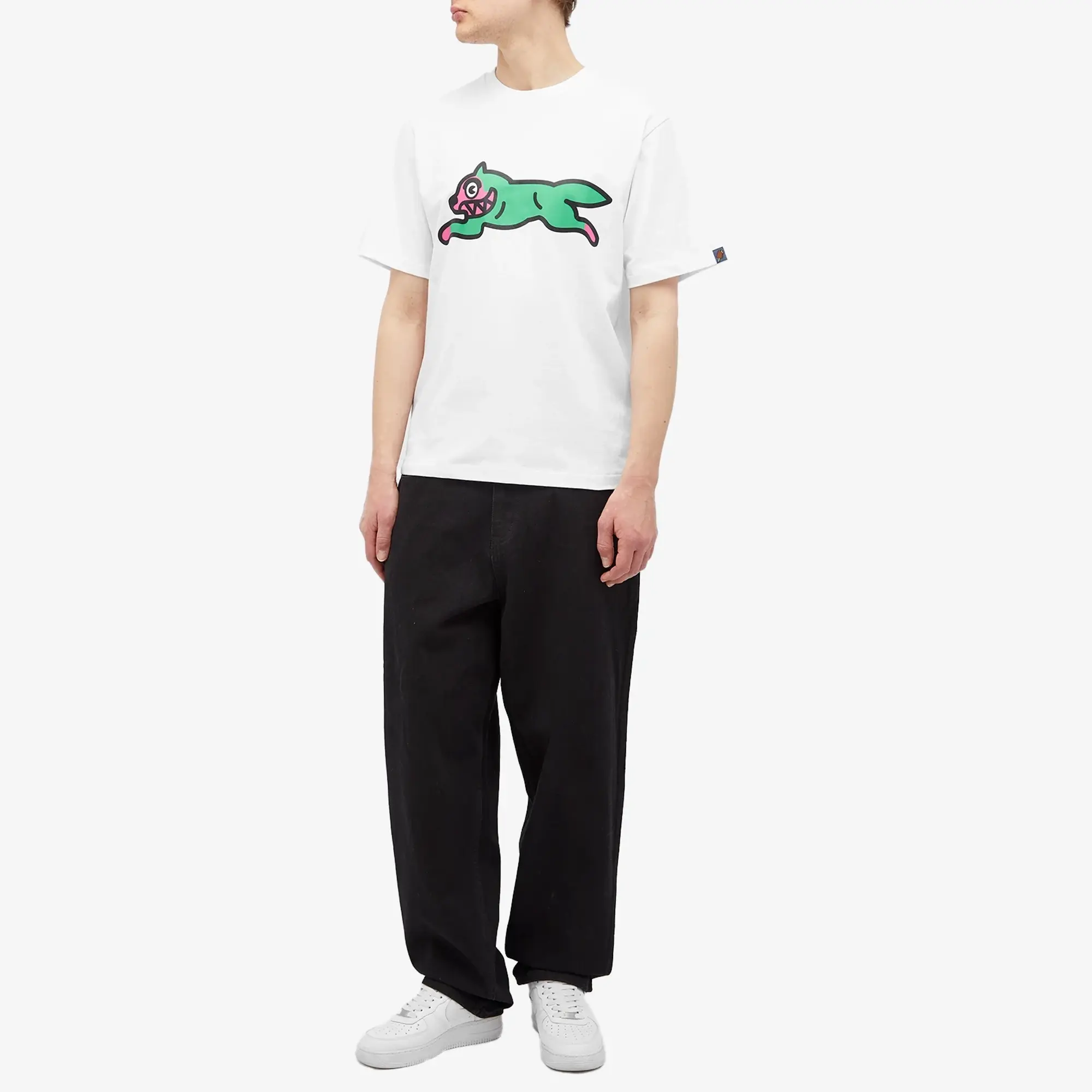 ICECREAM Running Dog T-Shirt, White