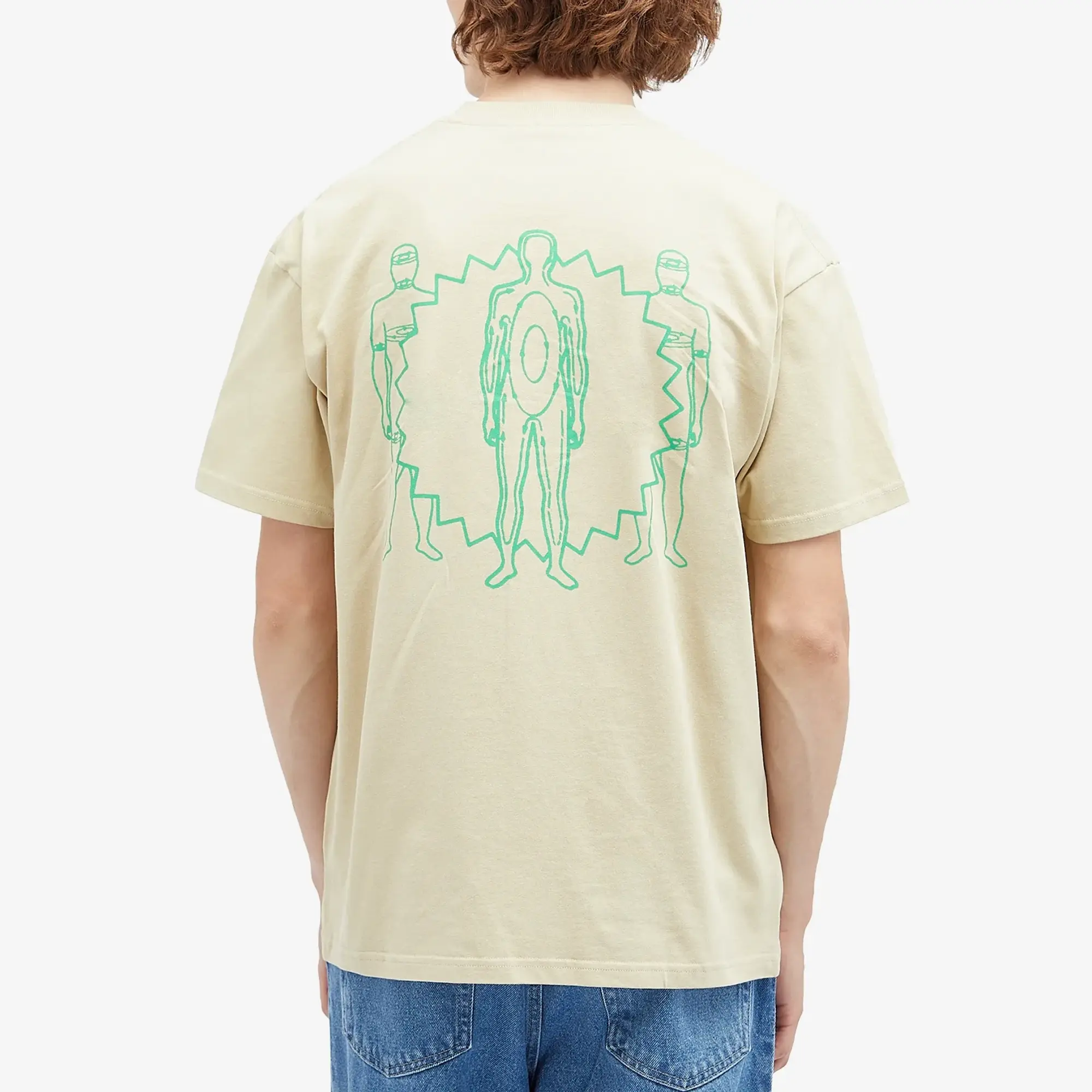 Polar Skate Co. Men's Anyone Out There T-Shirt Sand