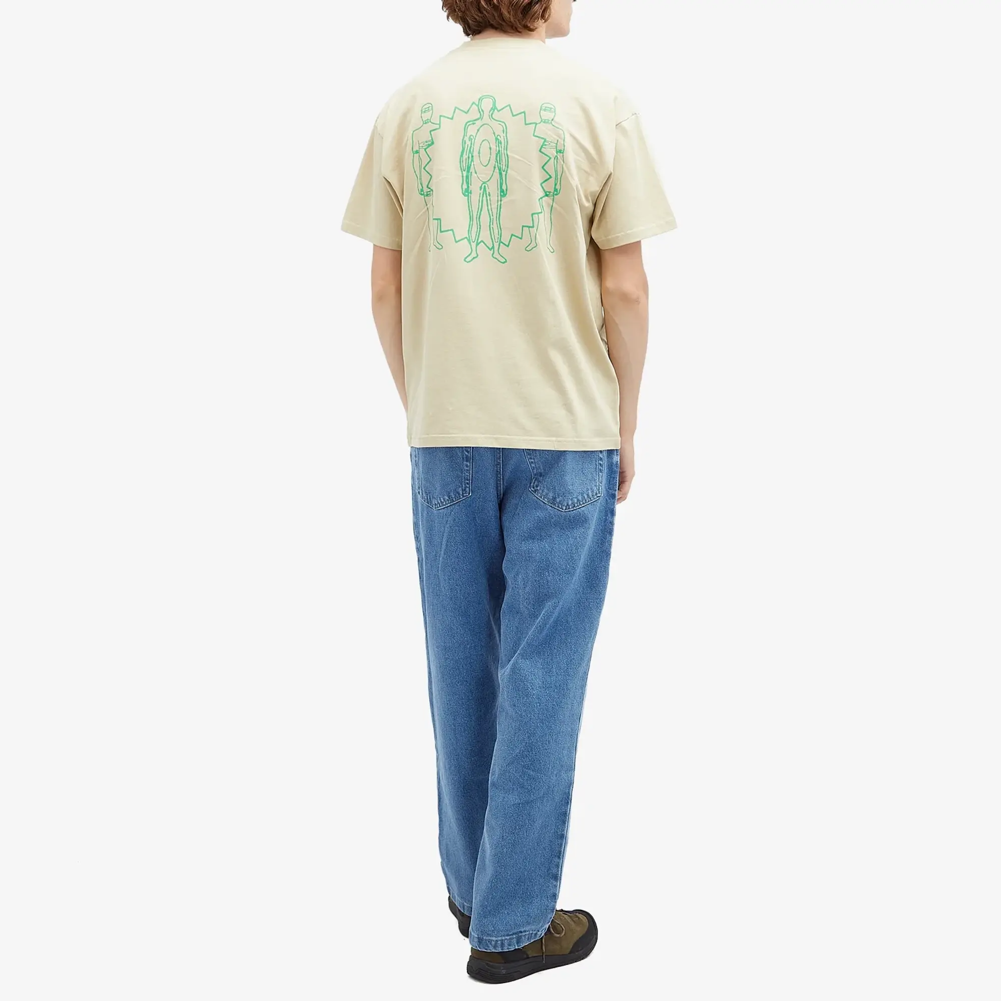 Polar Skate Co. Men's Anyone Out There T-Shirt Sand