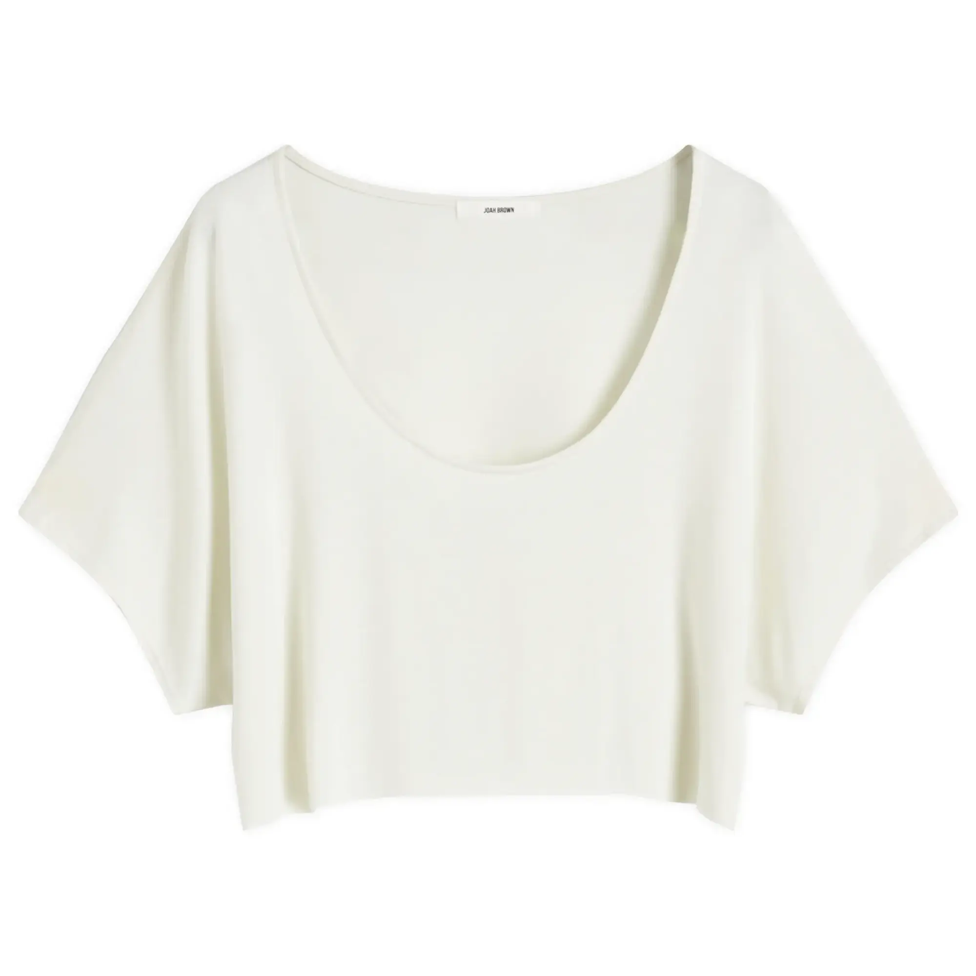 Joah Brown Women's Slouchy Crop T-Shirt Chalk