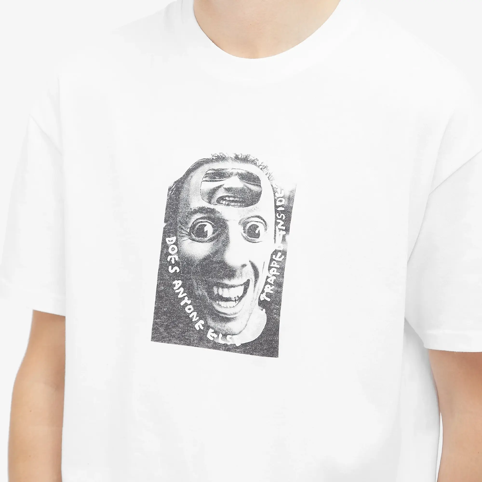 Polar Skate Co. Men's Trapped Inside T-Shirt White