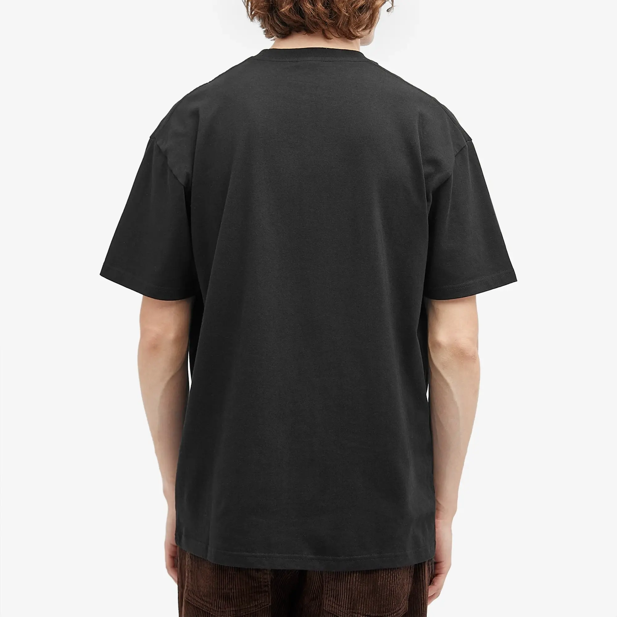 Polar Skate Co. Tee Red Curb - Black