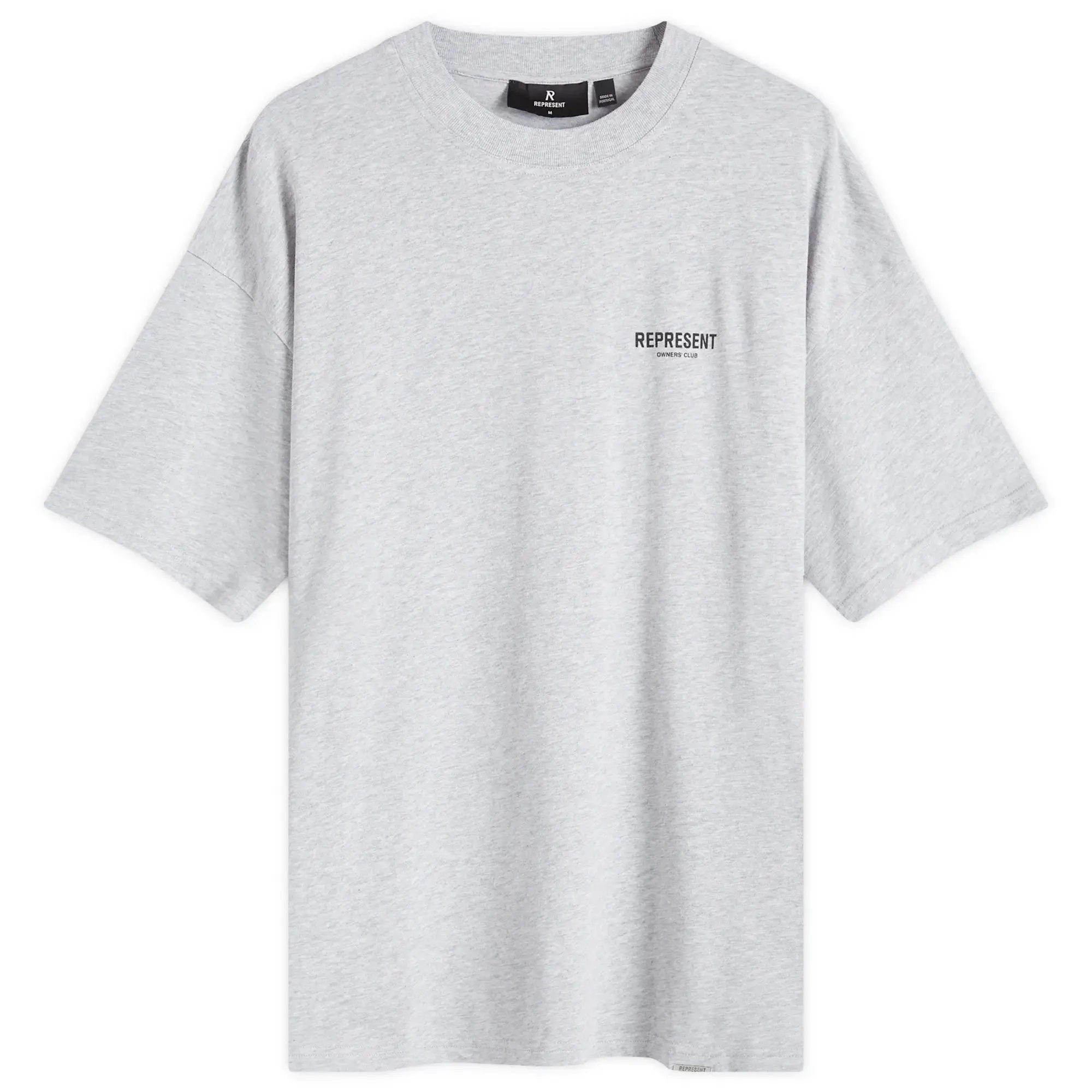 Represent Men's Represent Men's Owners Club T-Shirt Ash Grey Black
