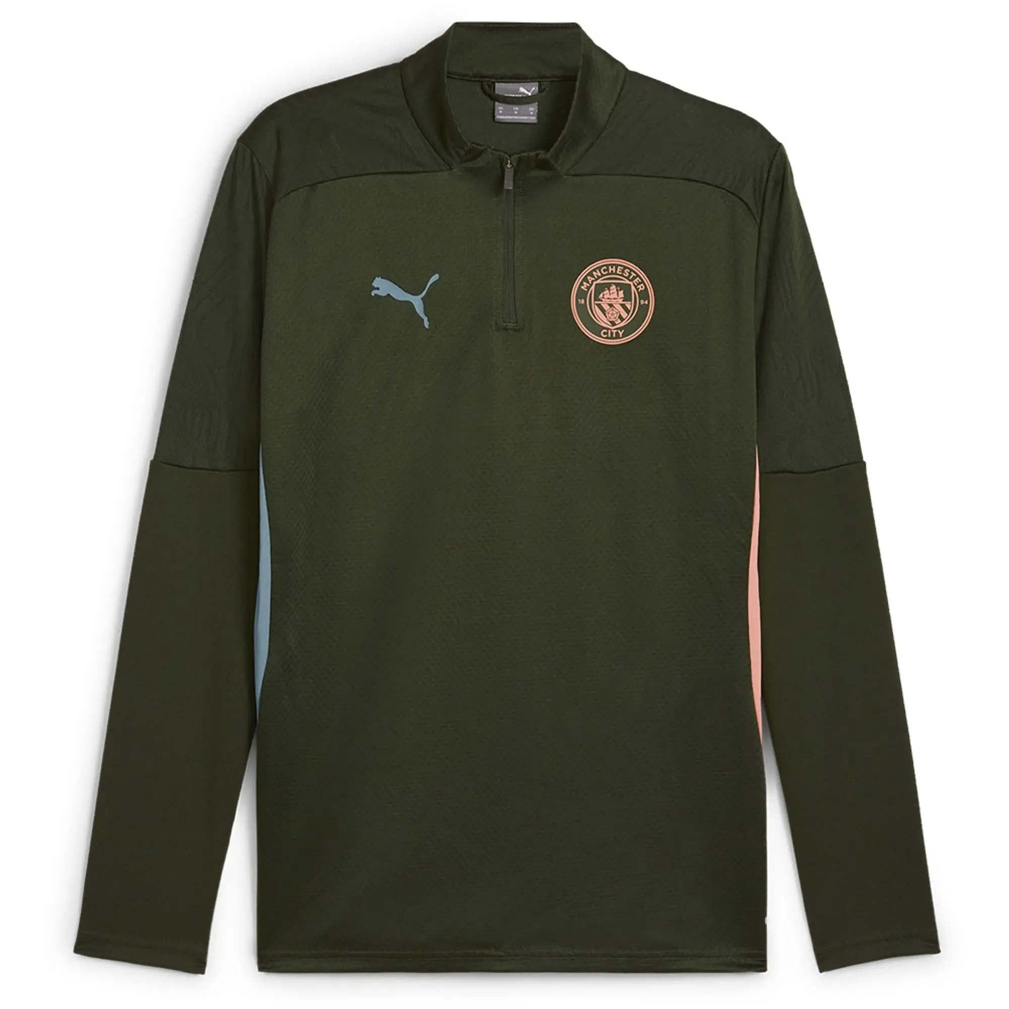 Puma Manchester City 24 25 1 4 Zip Training Top