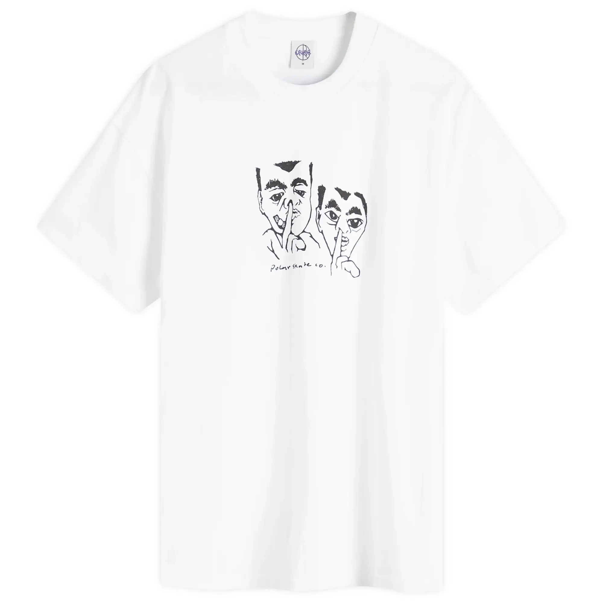 Polar Skate Co. Men's Boogers T-Shirt White