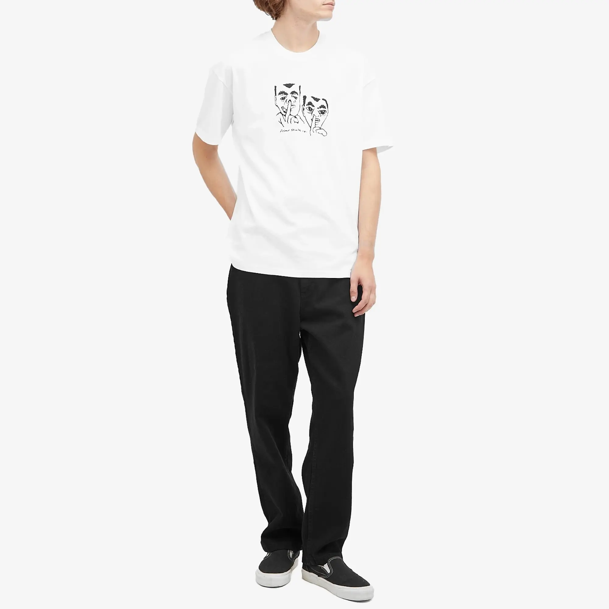 Polar Skate Co. Men's Boogers T-Shirt White