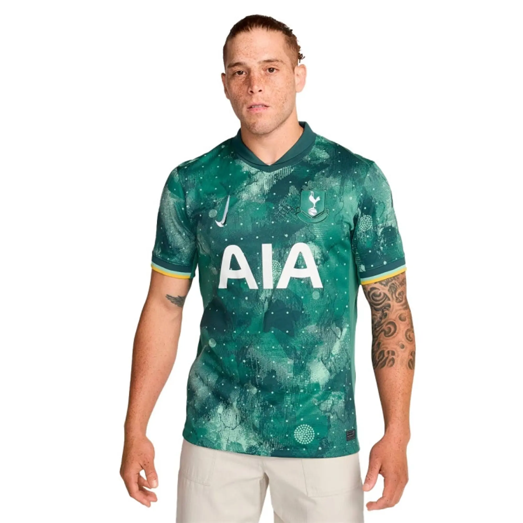 Nike Tottenham Hotspur FC 2024/25 Third Shirt - Enamel Green - Mens