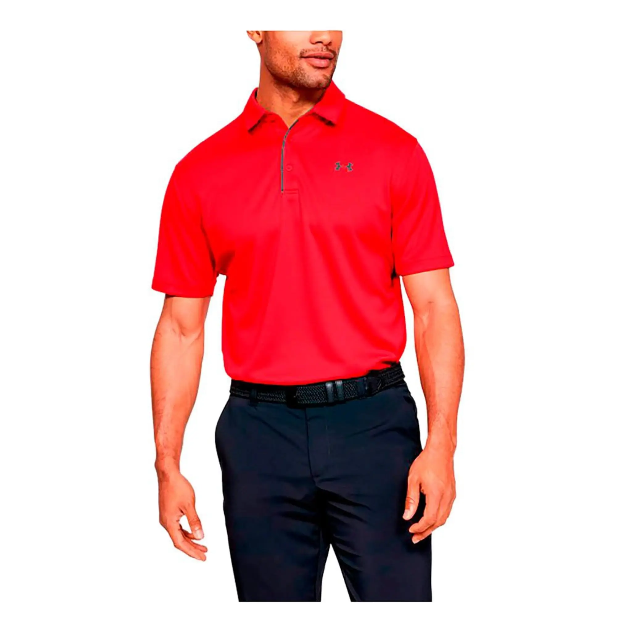 Under Armour Tech Short Sleeve Polo 1290140 600 FOOTY.COM