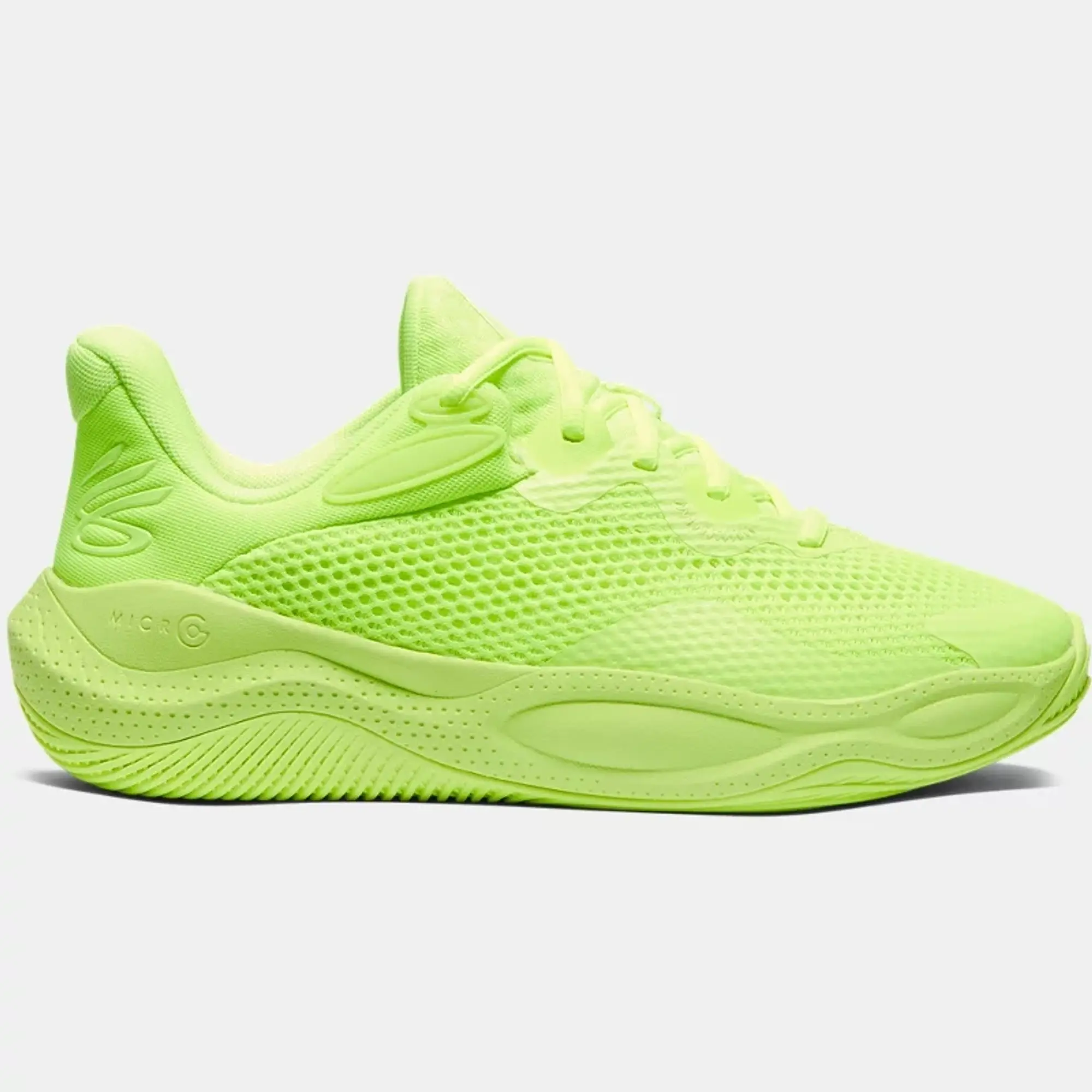 Under Armour Unisex Curry Splash 24 Basketball Shoes High Vis Yellow / High Vis Yellow / High Vis Yellow 9