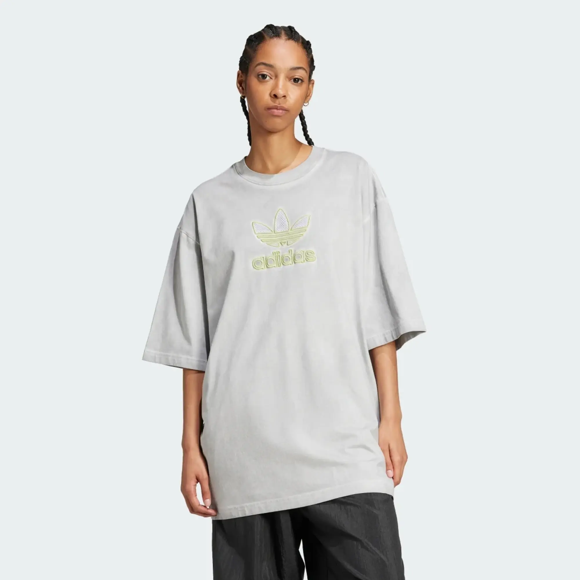 adidas Adilenium Season 2 Washed Oversized Trefoil T-Shirt (Gender Neutral)