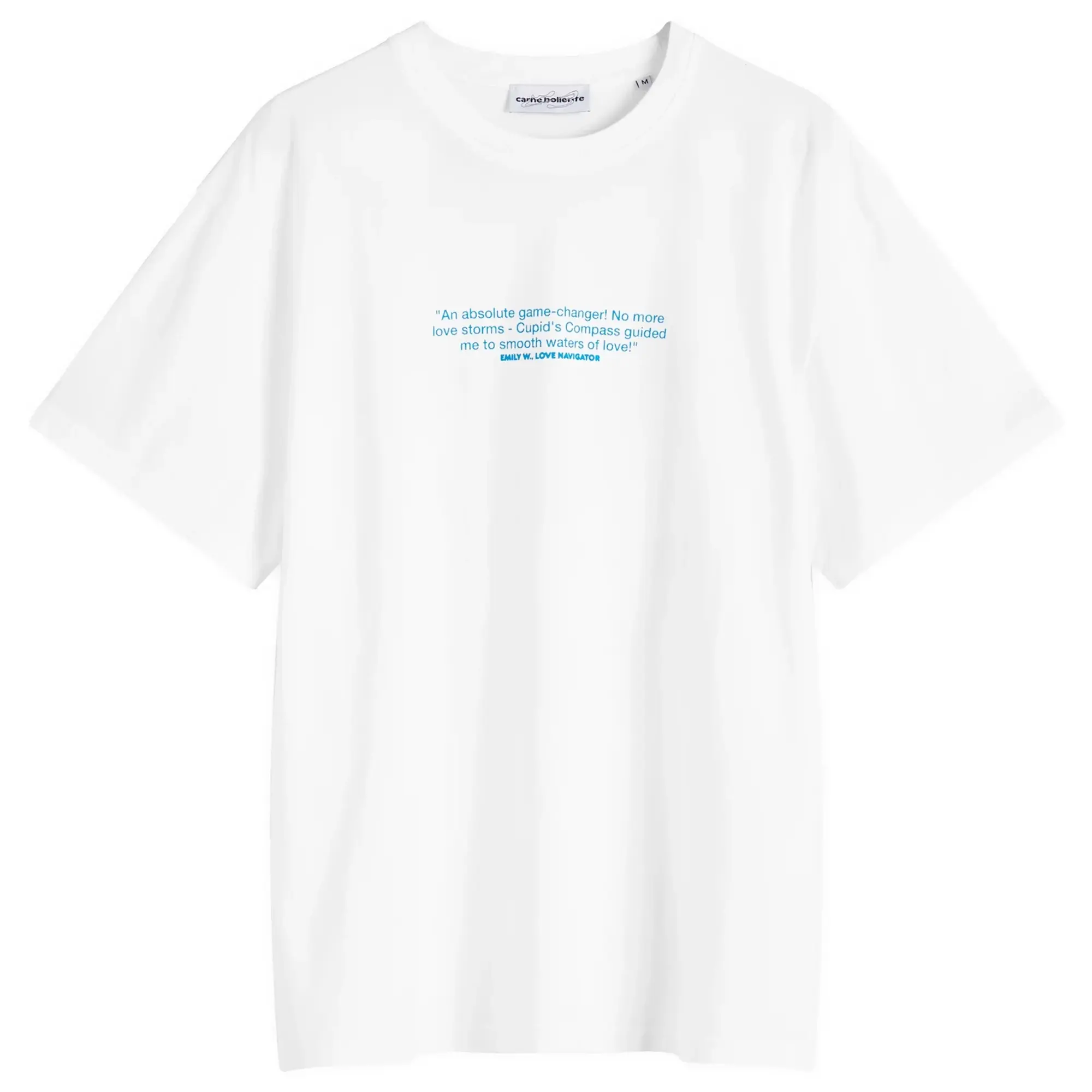 Crocs Carne Bollente Men's Searching Romance T-Shirt White