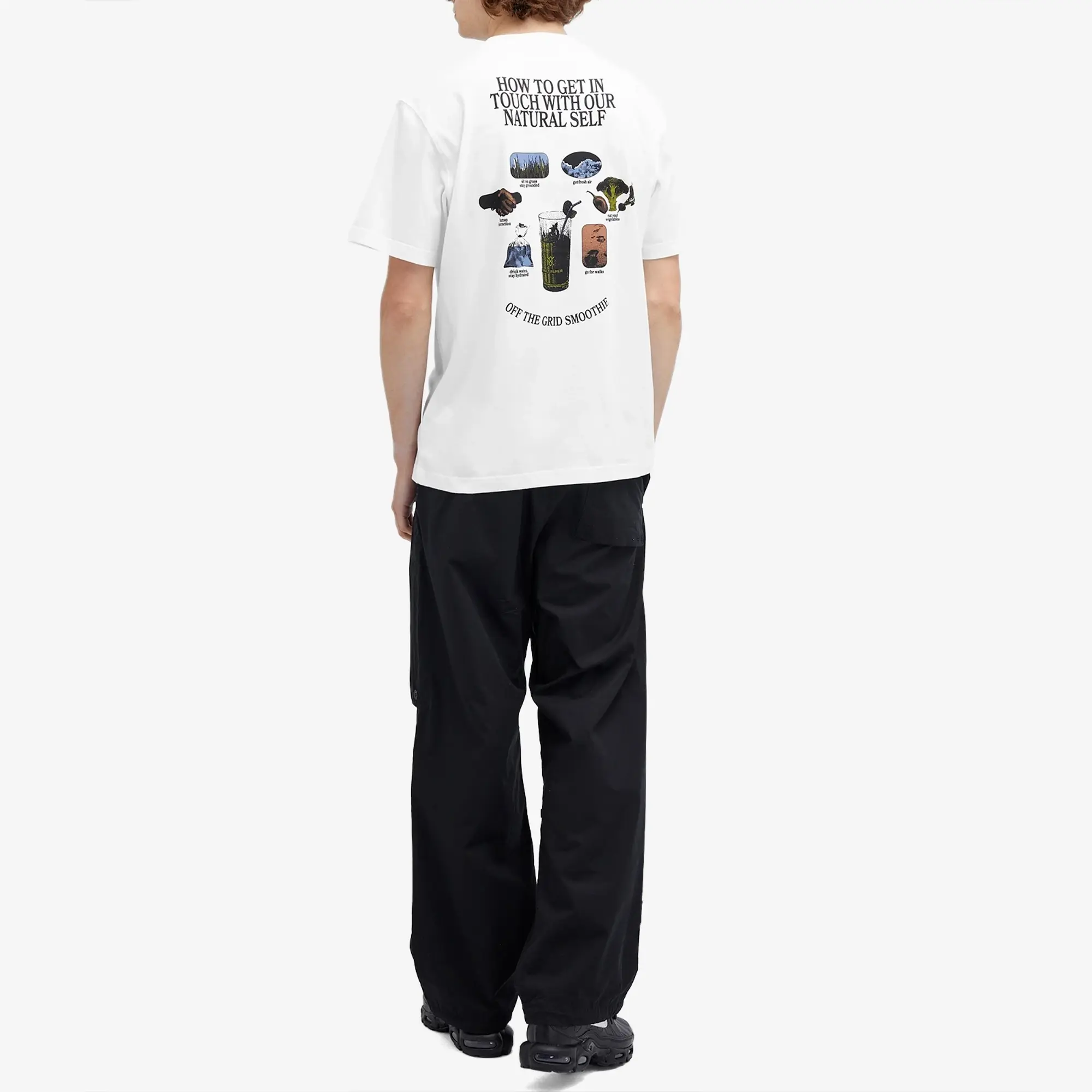 T-Shirt Daily Paper Smoothie Ss T Shirt White Xxl