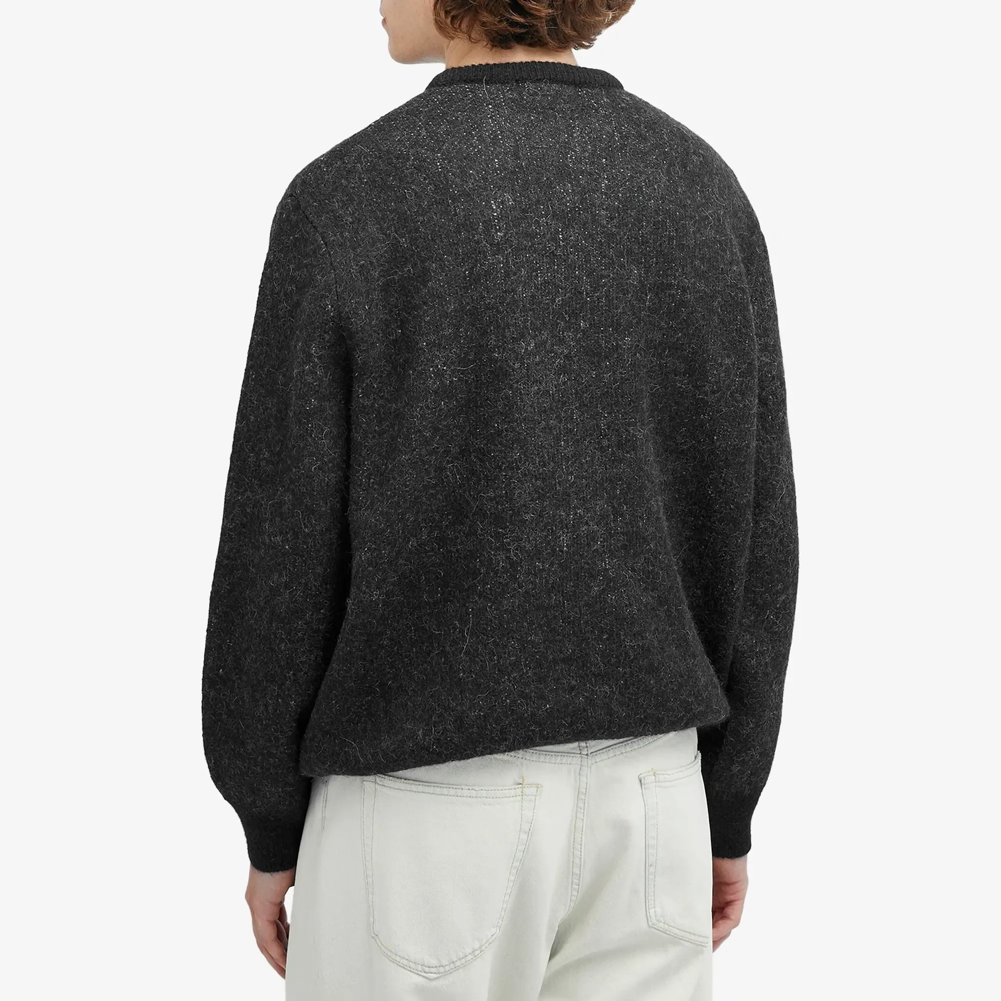 Crocs Carne Bollente Men's Mon Amour Toujours Crew Knit Black