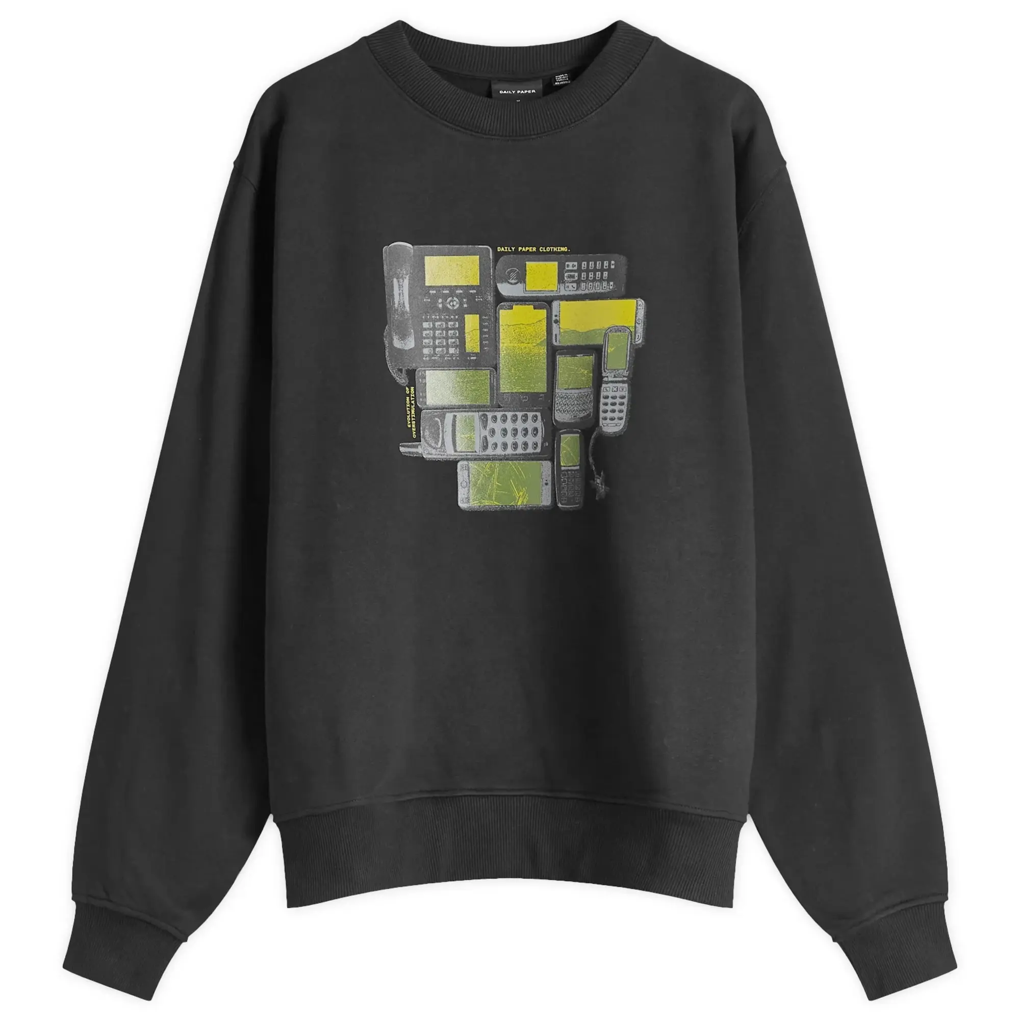 Crocs Daily Paper Men's Evolution Sweatshirt Black