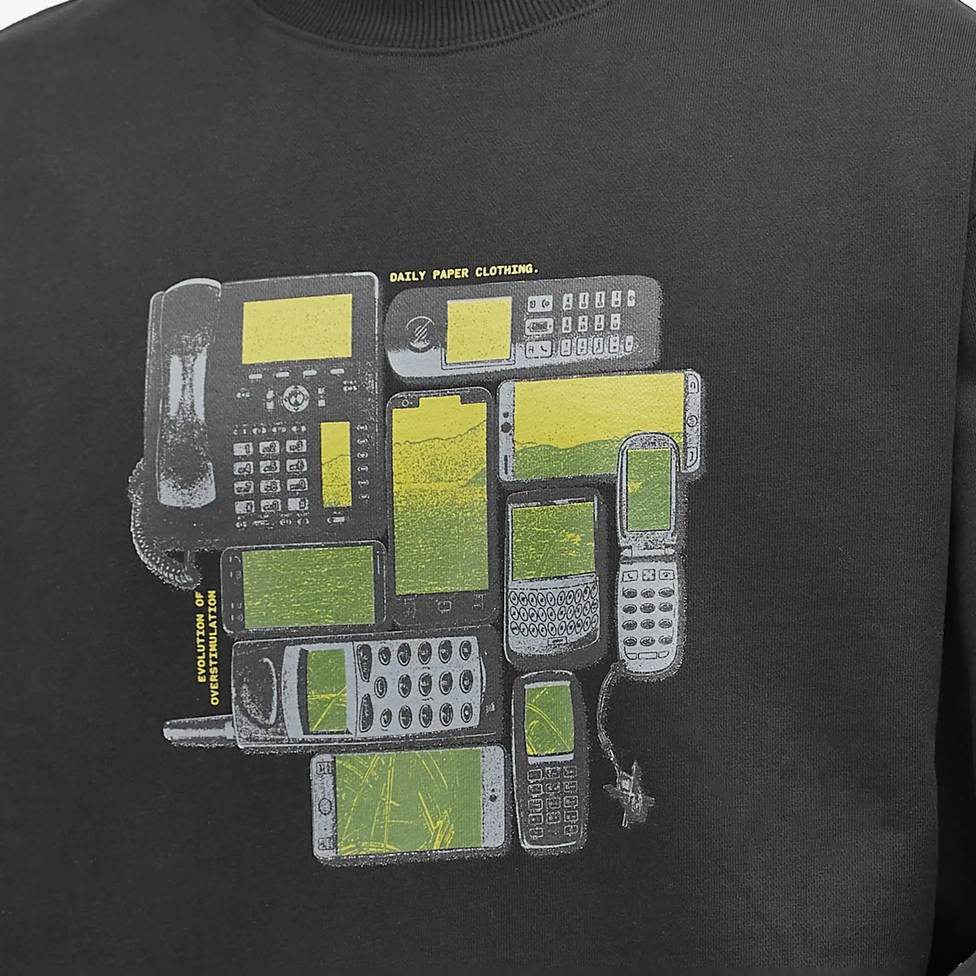Crocs Daily Paper Men's Evolution Sweatshirt Black