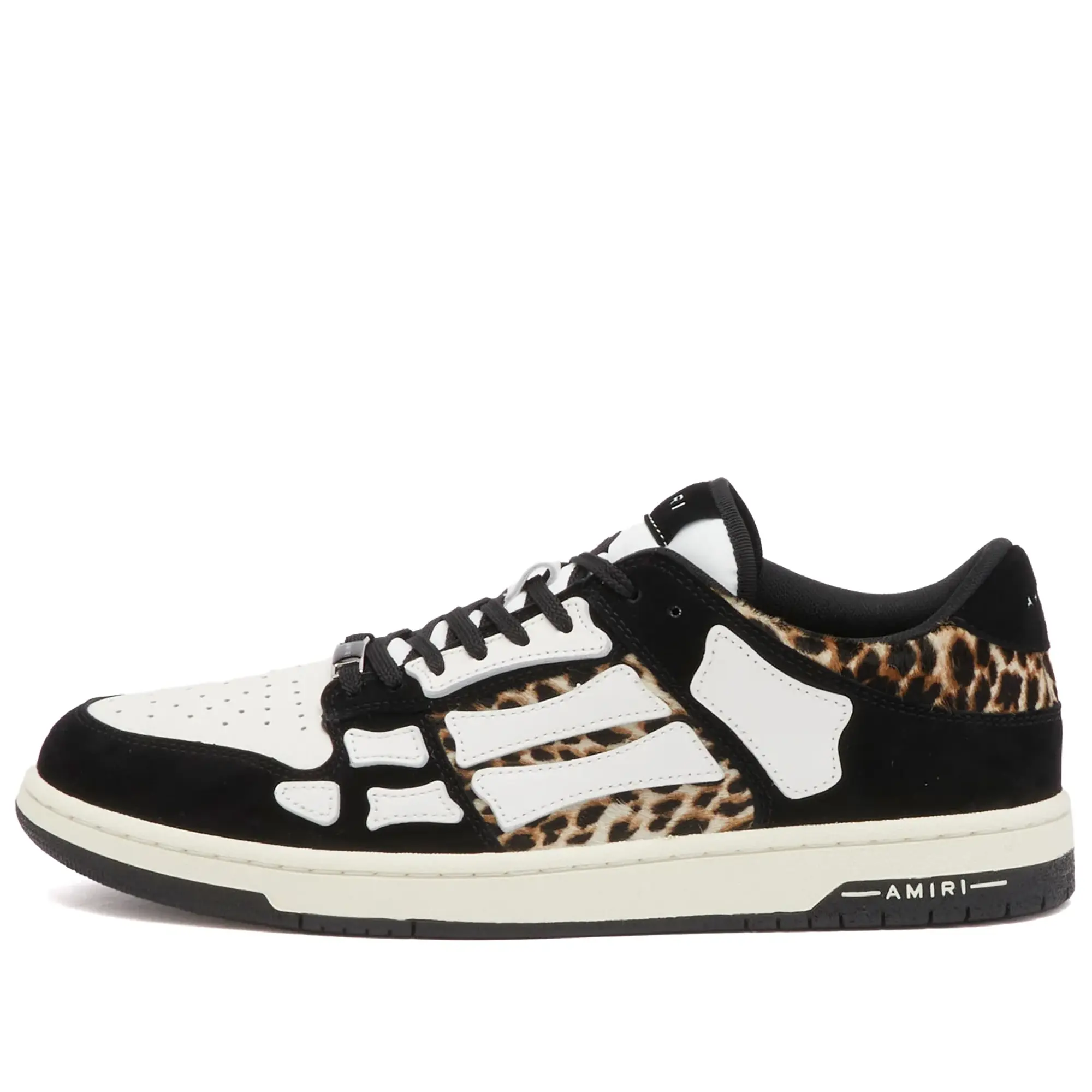 Crocs AMIRI Men's Leopard Skel Top Low Sneaker Black