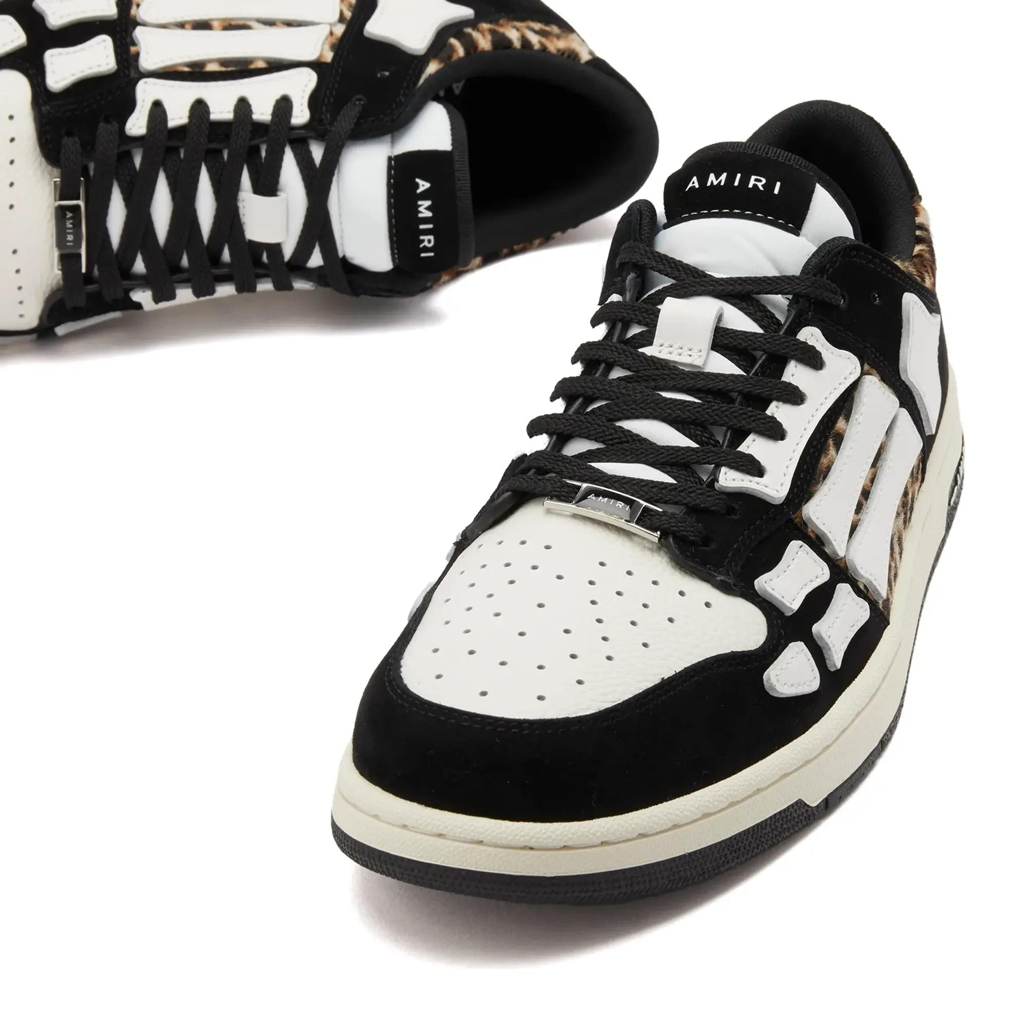 Crocs AMIRI Men's Leopard Skel Top Low Sneaker Black