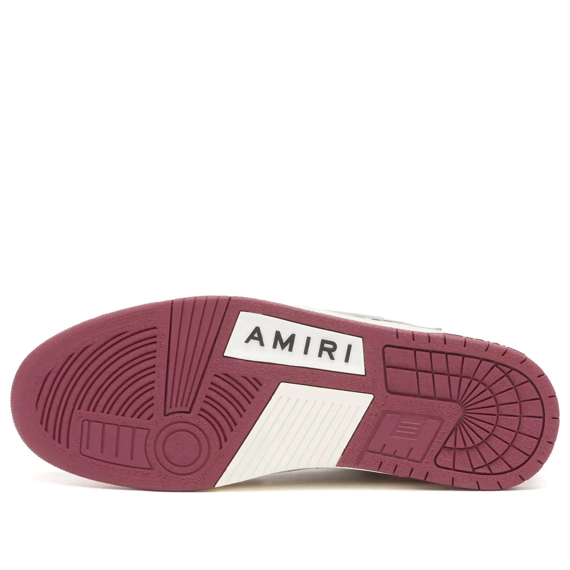 Crocs AMIRI Men's Bandana Denim Skel Top Low Sneaker Burgundy