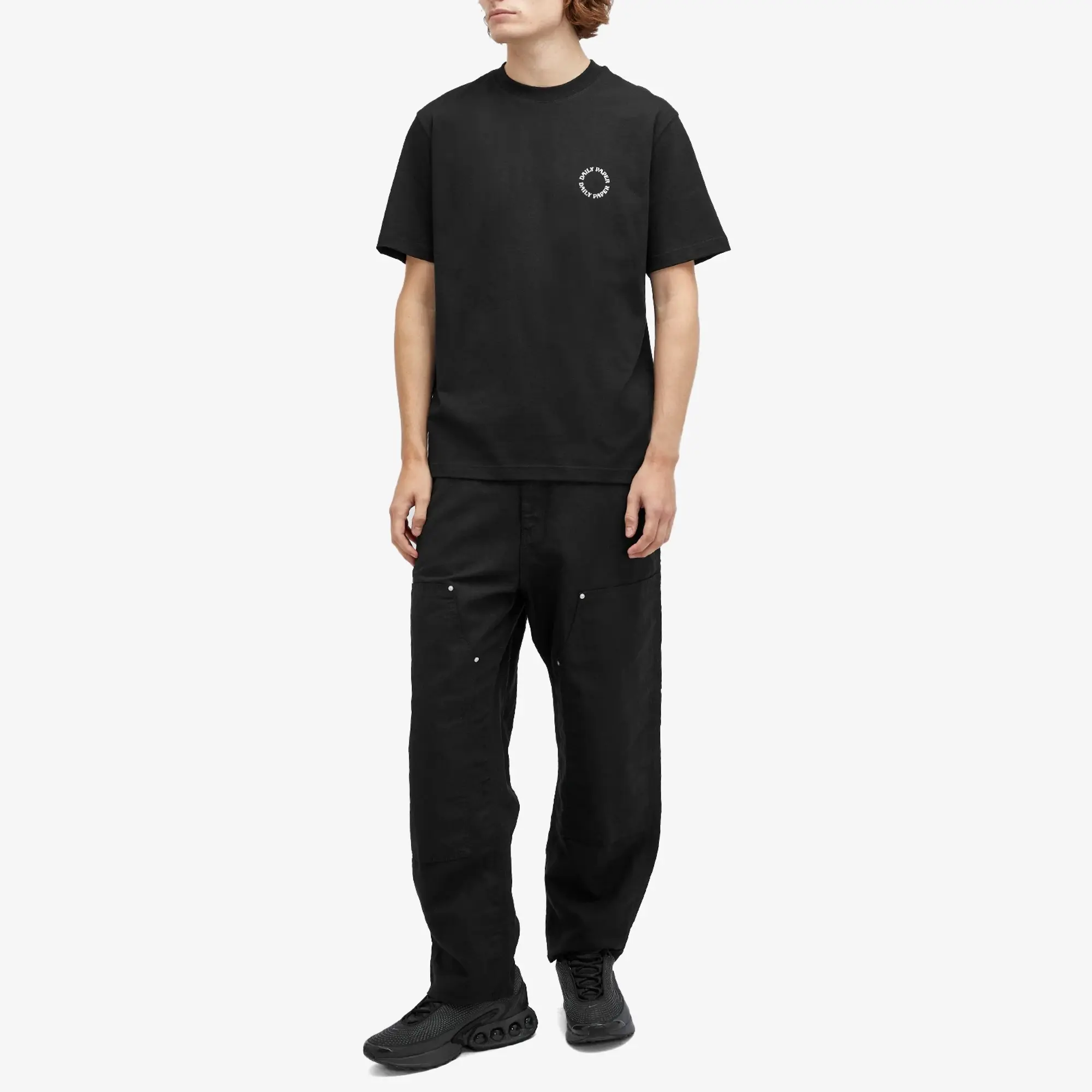 Daily Paper Orbit Tee Men Shortsleeves Black
