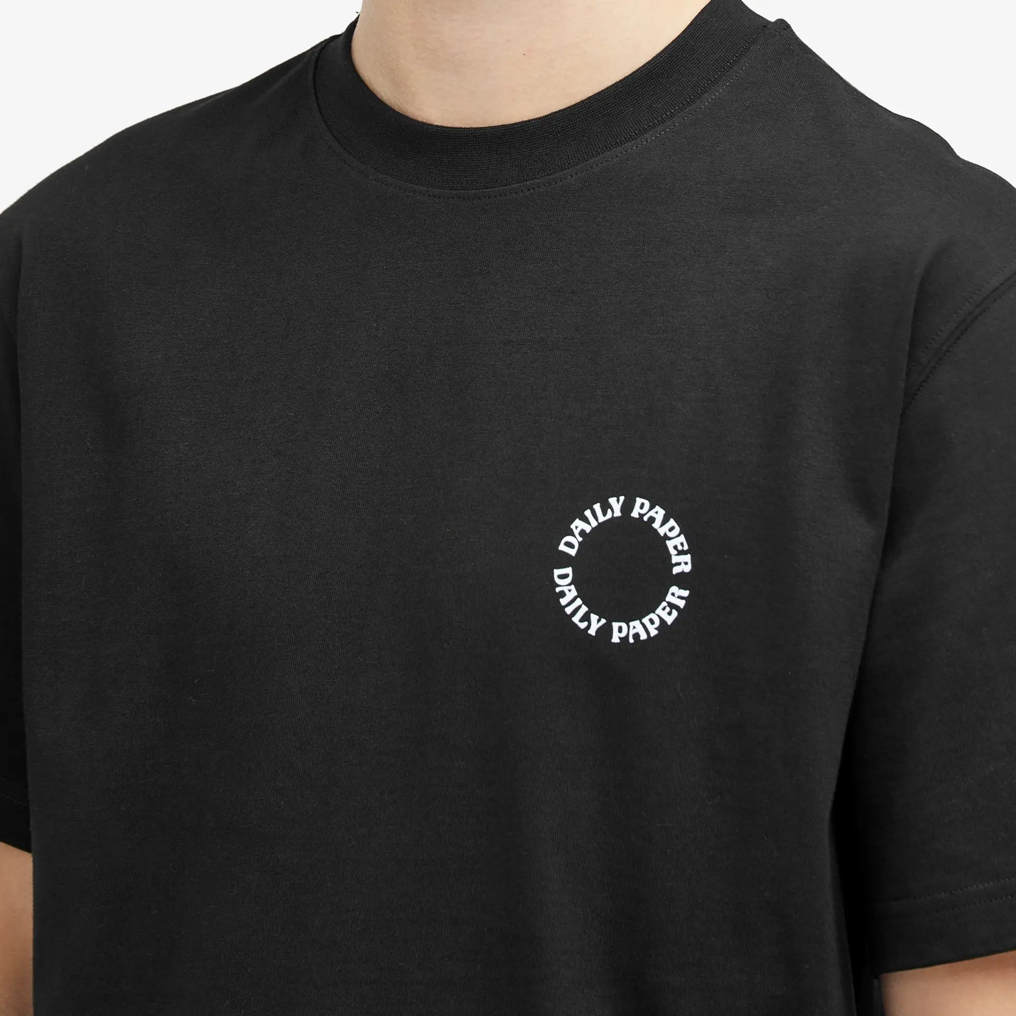 Daily Paper Orbit Tee Men Shortsleeves Black
