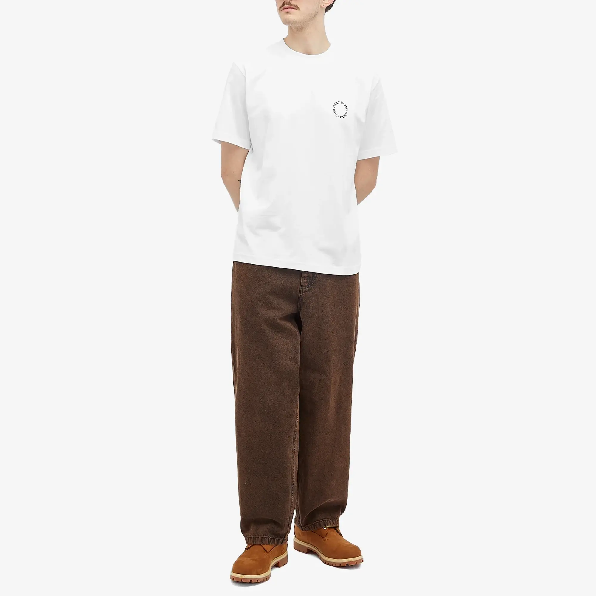 Daily Paper Orbit Tee Men Shortsleeves White