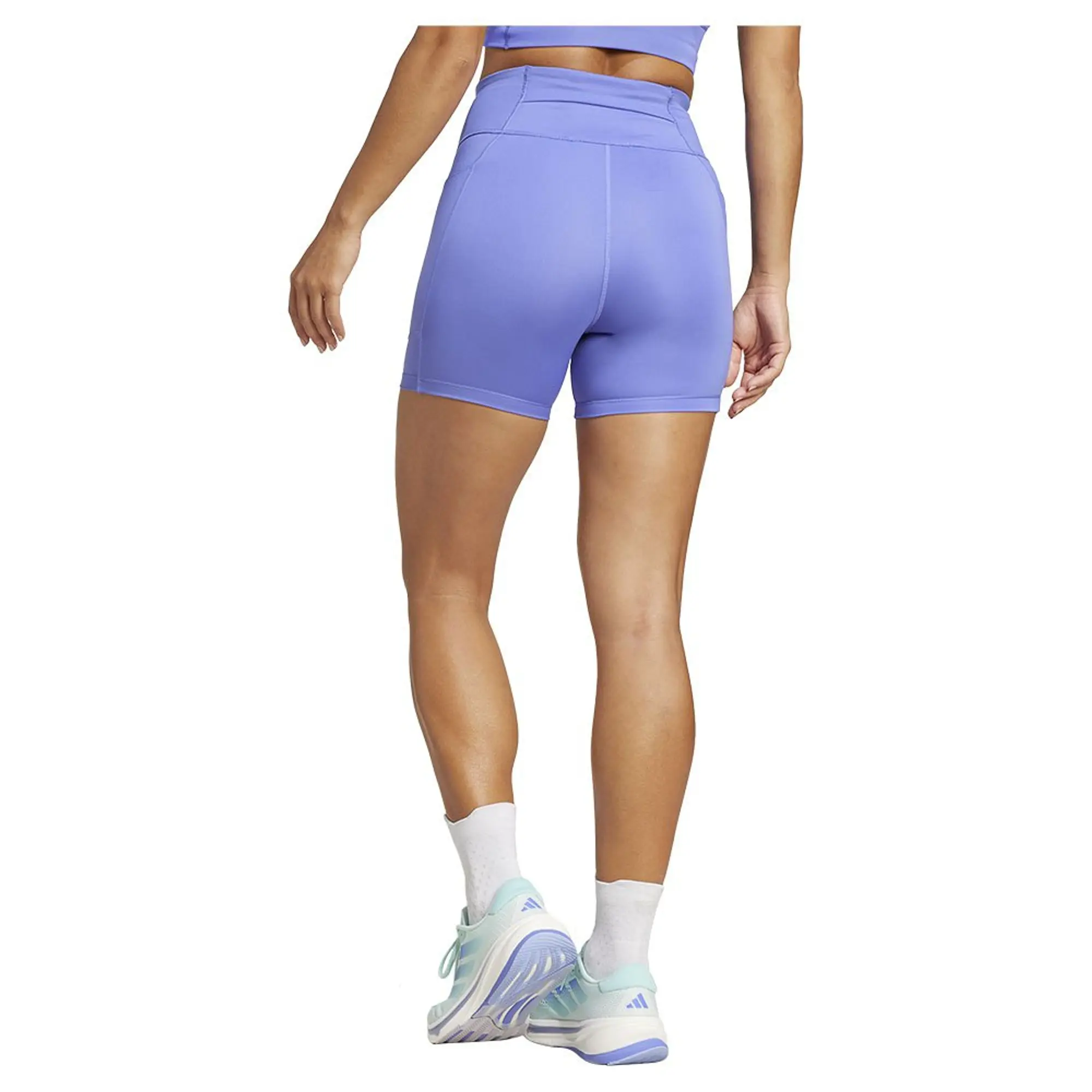 Adidas Own The Run 6 Short Leggings  - Purple