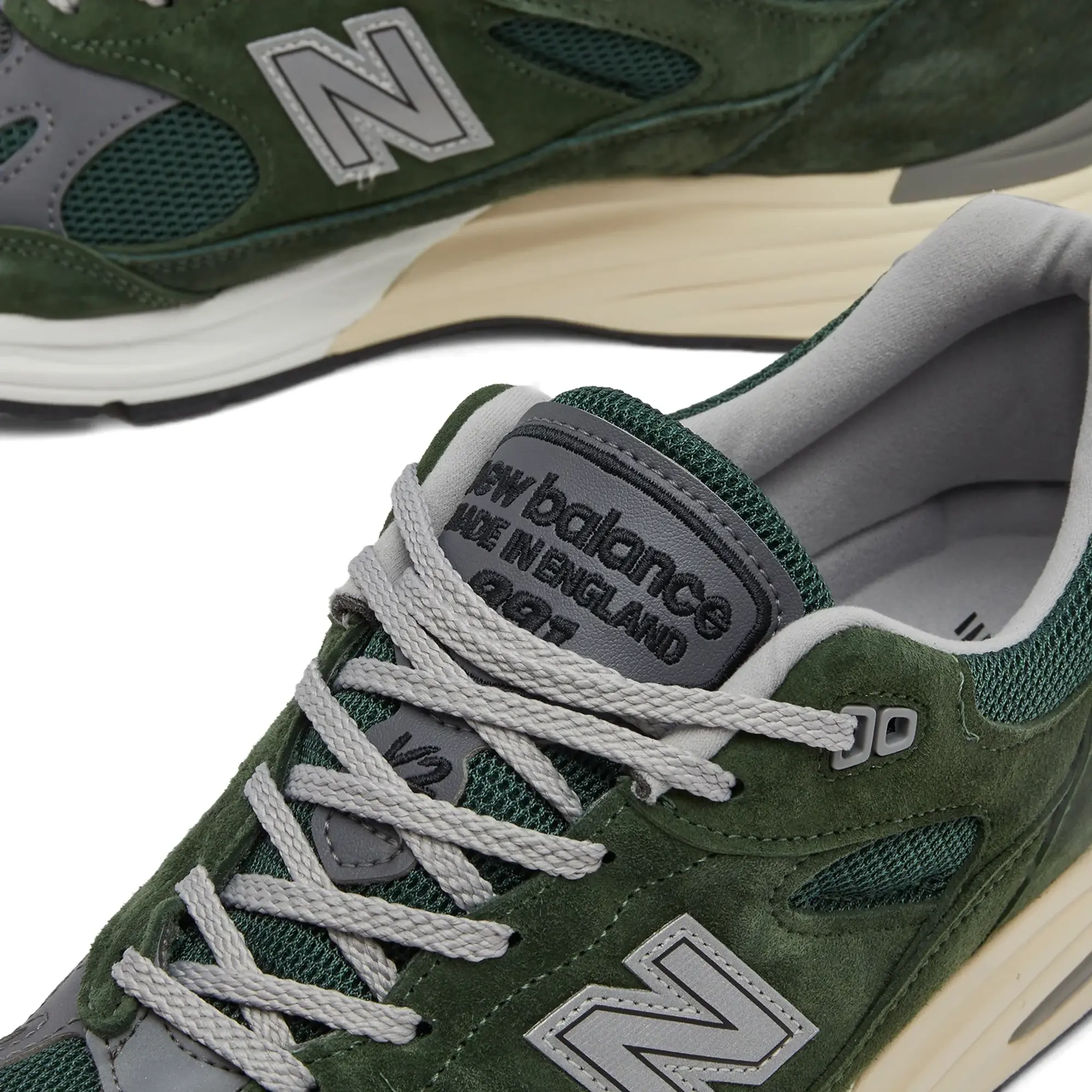 Sneakers New Balance 991 Made In Uk Green Eur 42.5