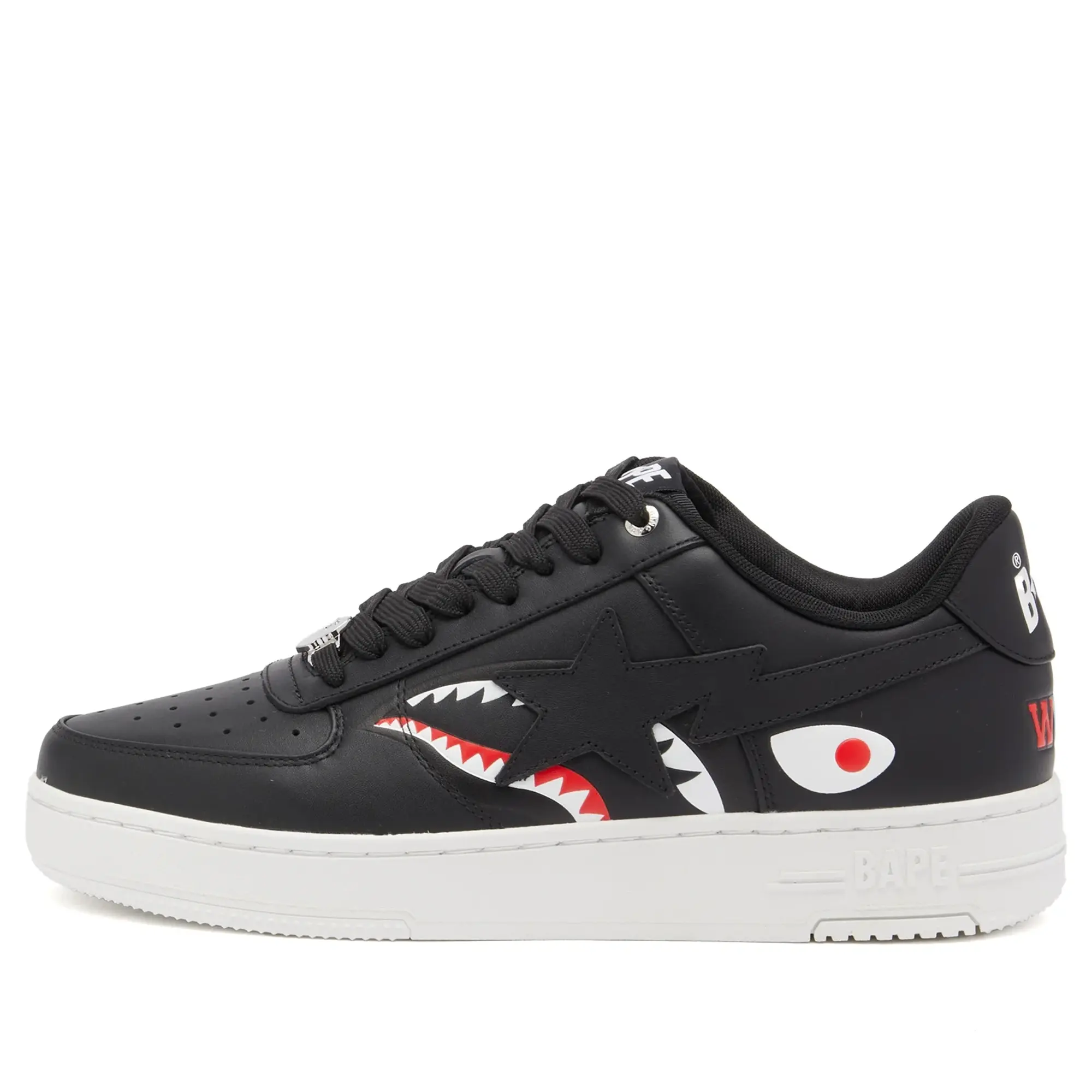 Sneakers A Bathing Ape Bape Sta Shark M2 Black Eur 44