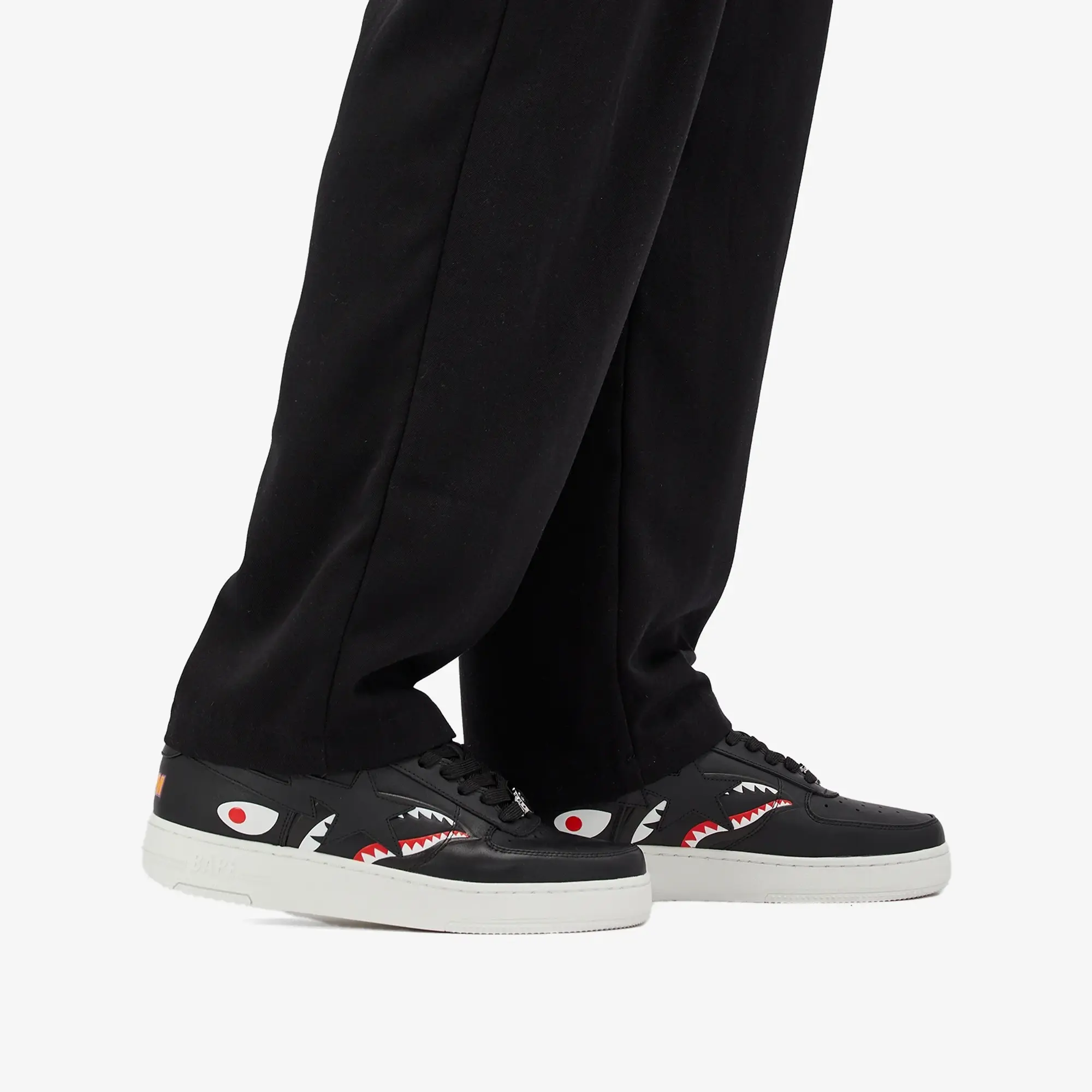 Sneakers A Bathing Ape Bape Sta Shark M2 Black Eur 44